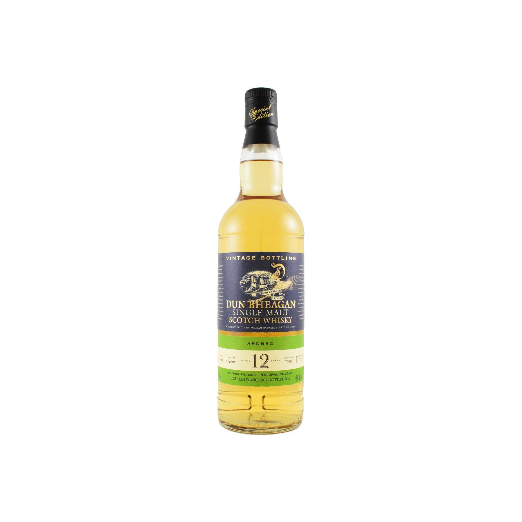 Ardbeg 2005 12 Years Single Malt Whisky
