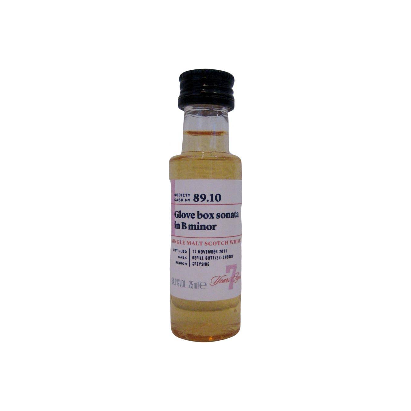 The Scotch Malt Whisky Society 2011 7 Years Single Malt Whisky