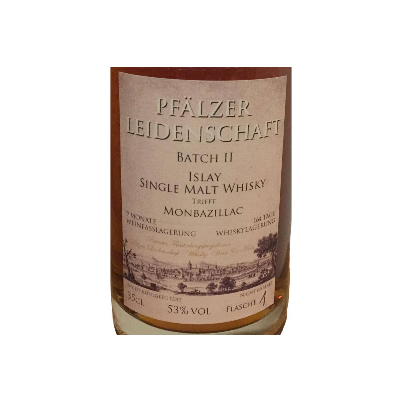 Pfälzer Leidenschaft Islay Single Malt Whisky trifft Monbazillac Batch 2