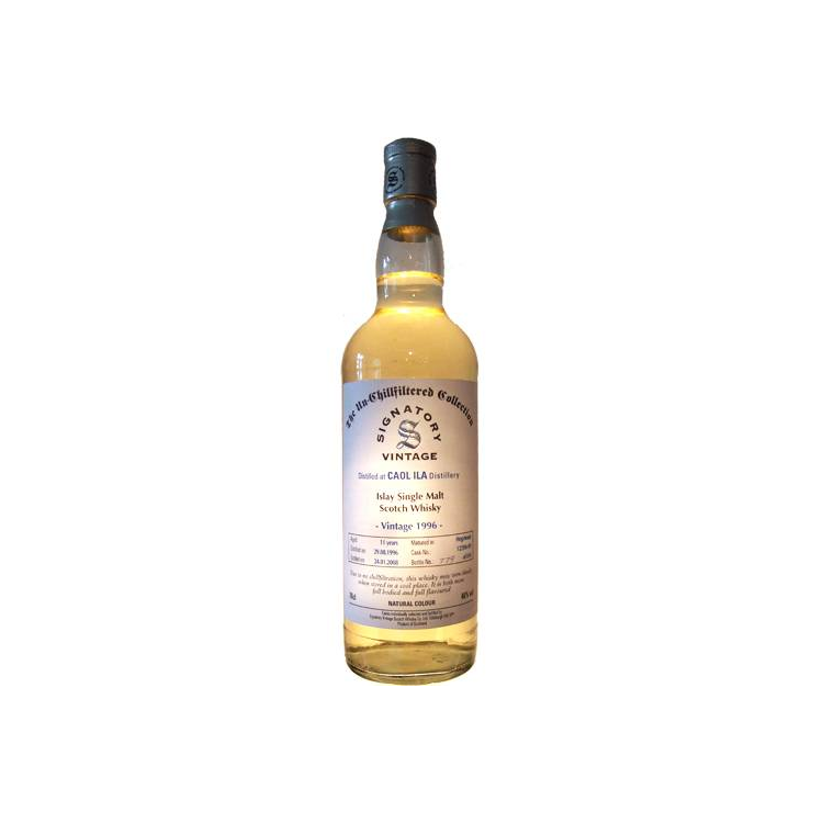 Caol Ila The Un-Chillfiltered Collection 1996 11 Years Single Malt Whisky