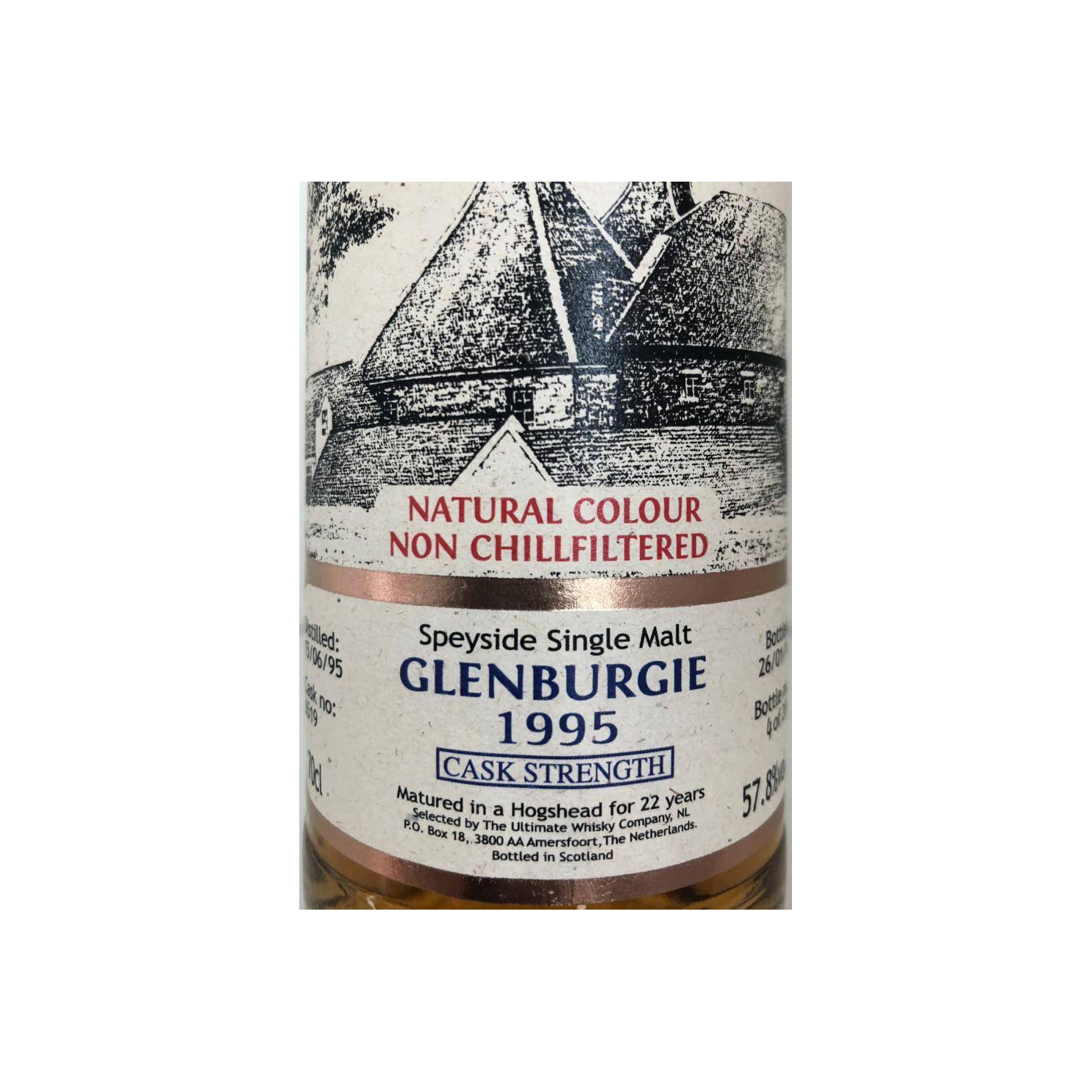 Glenburgie 1995 22 Years Single Malt Whisky 3