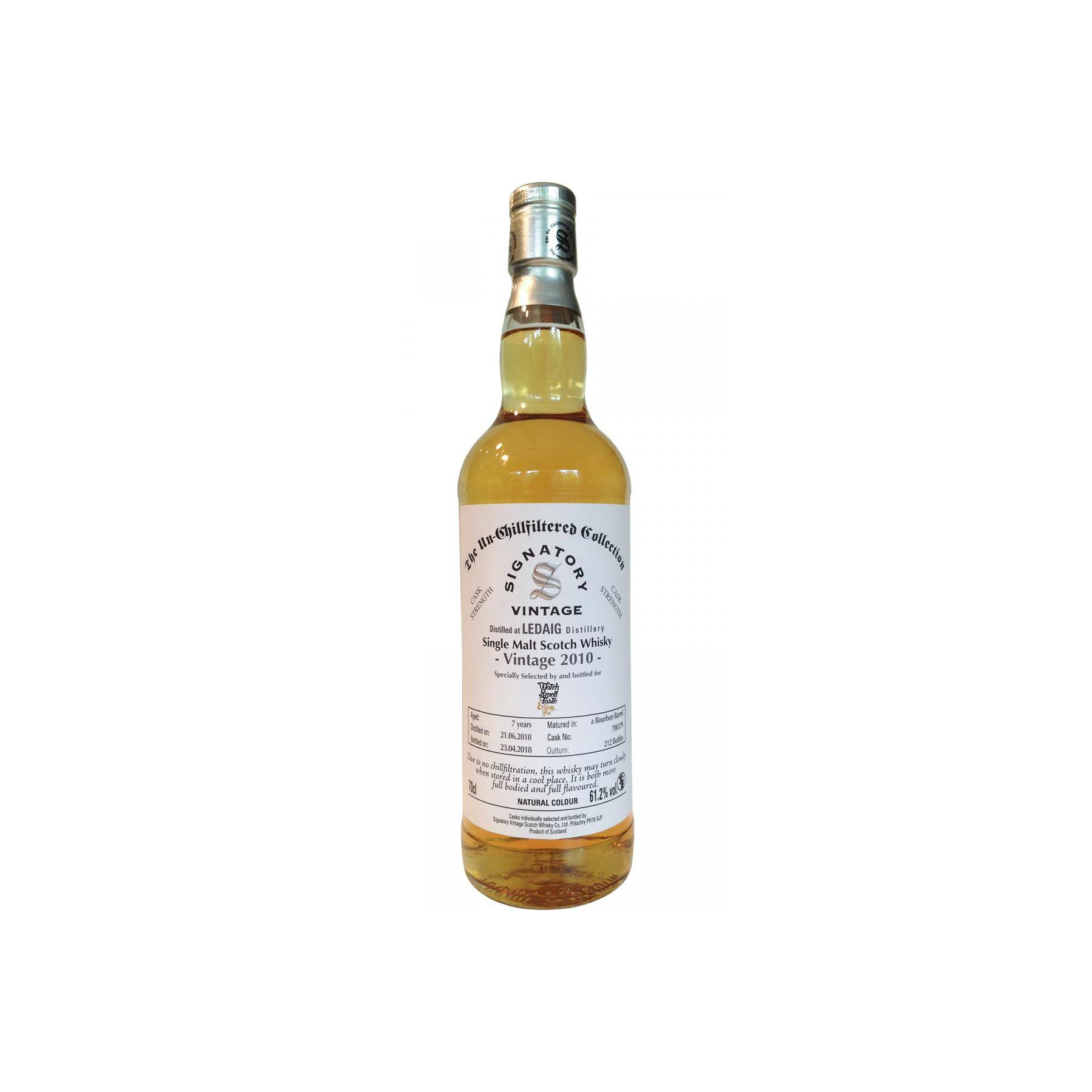 Tobermory The Un-Chillfiltered Collection 2010 7 Years Single Malt Whisky
