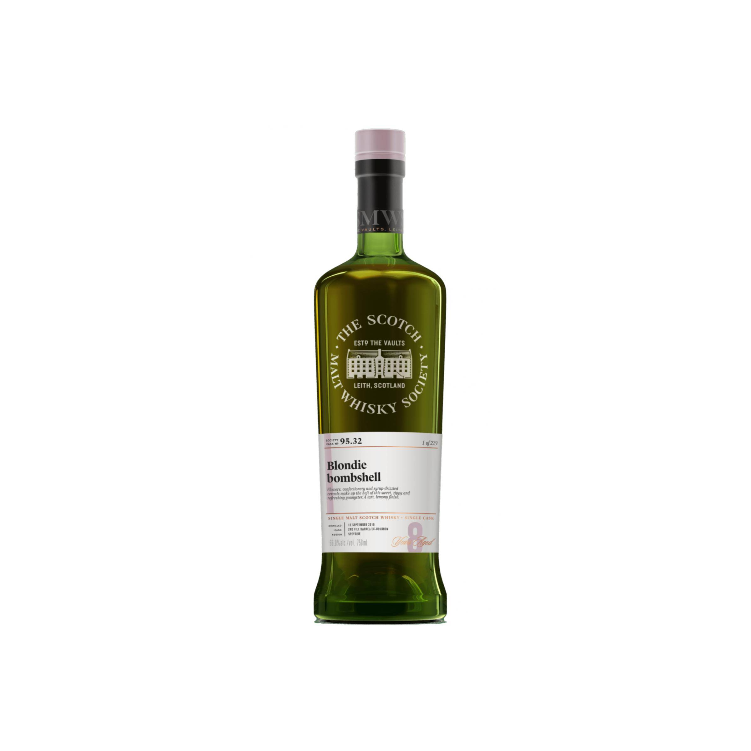 The Scotch Malt Whisky Society 2010 8 Years Single Malt Whisky