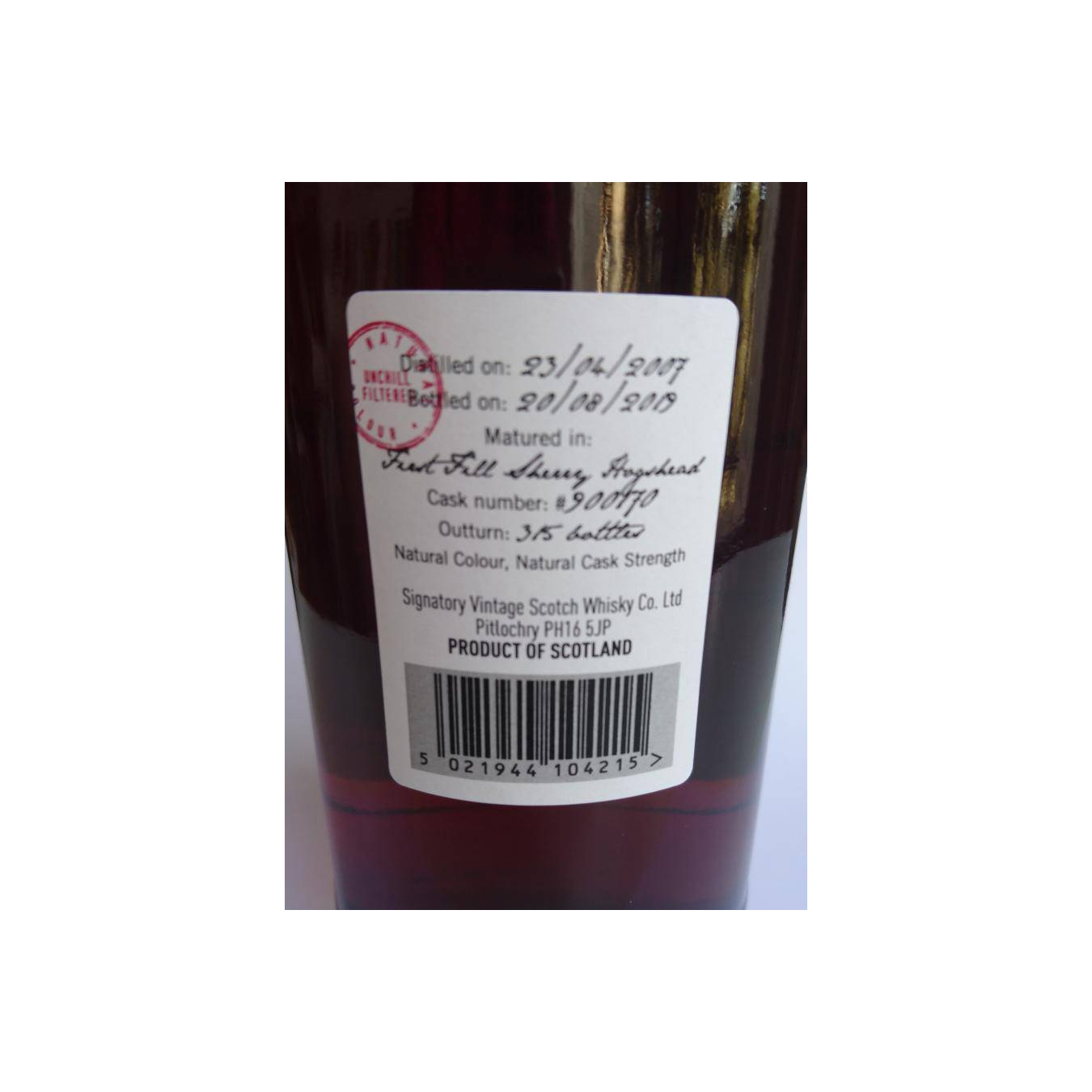 The GlenAllachie 2007 12 Years Single Malt Whisky 2