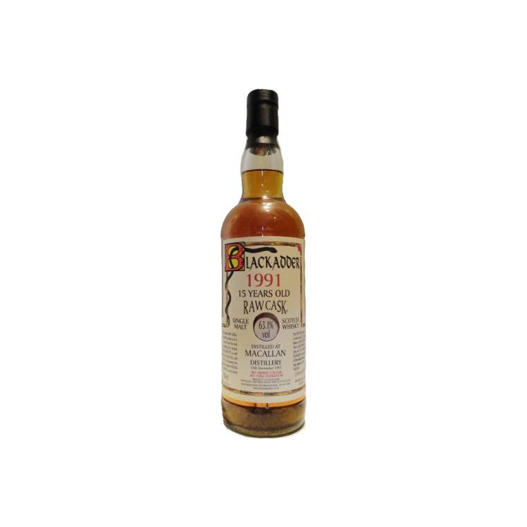 The Macallan Raw Cask 1991 15 Years Single Malt Whisky