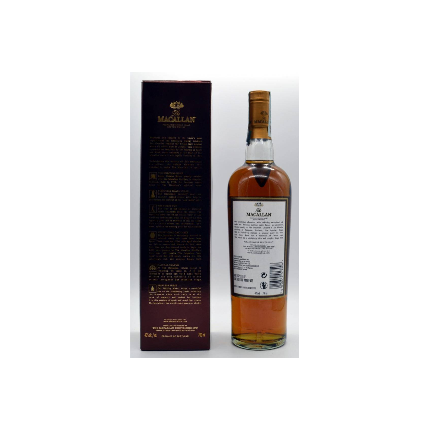 The Macallan 12 Years Single Malt Whisky 3