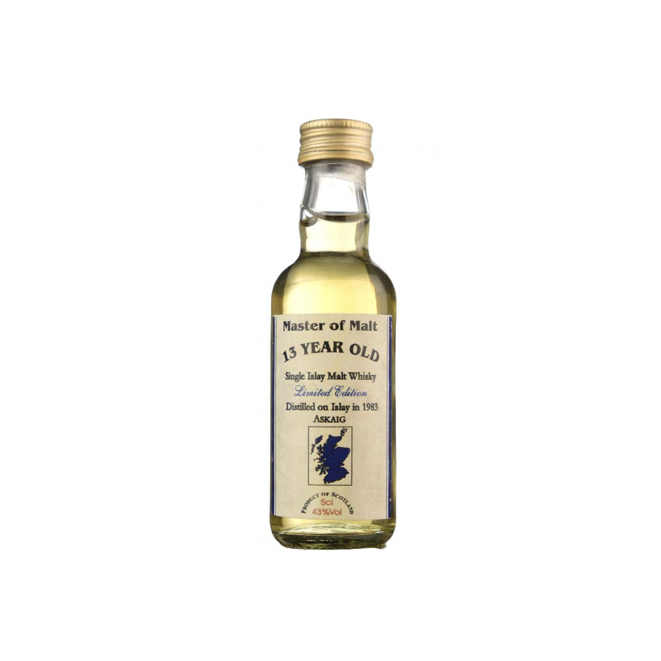 Master of Malt Miniature 1983 13 Years Single Malt Whisky 2