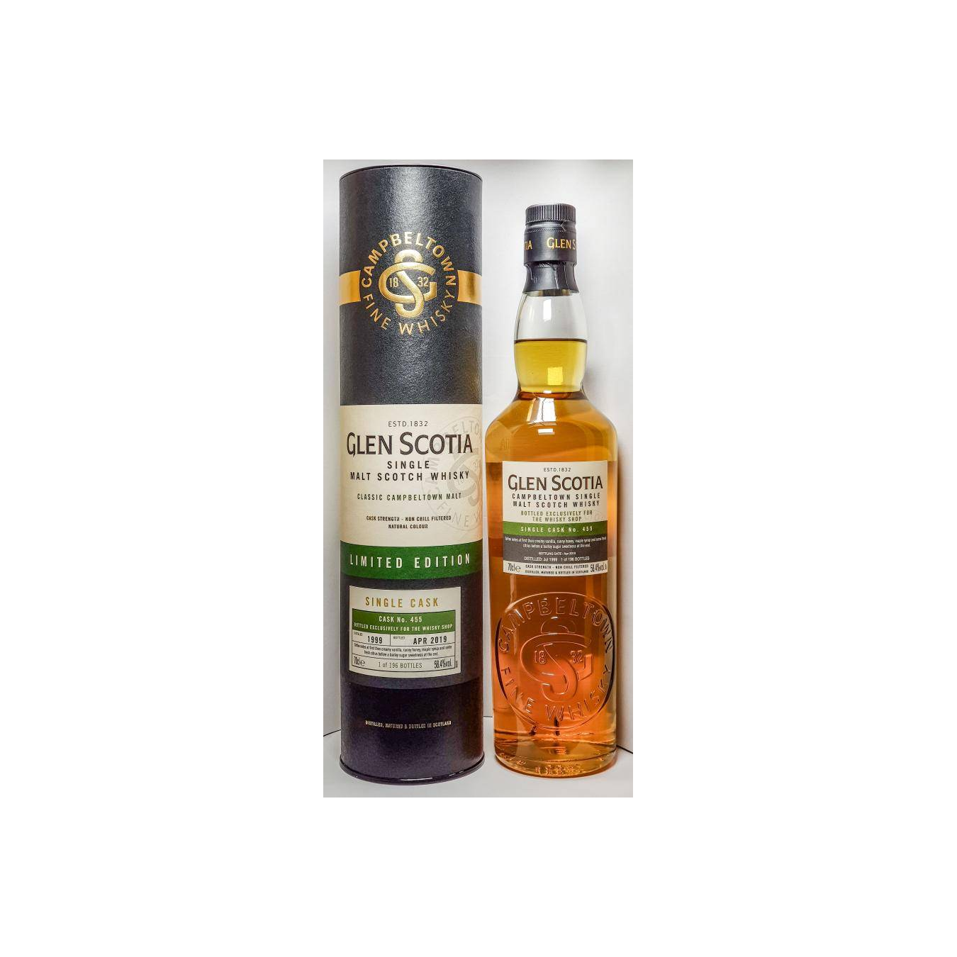 Glen Scotia 1999 19 Years Single Malt Whisky 3