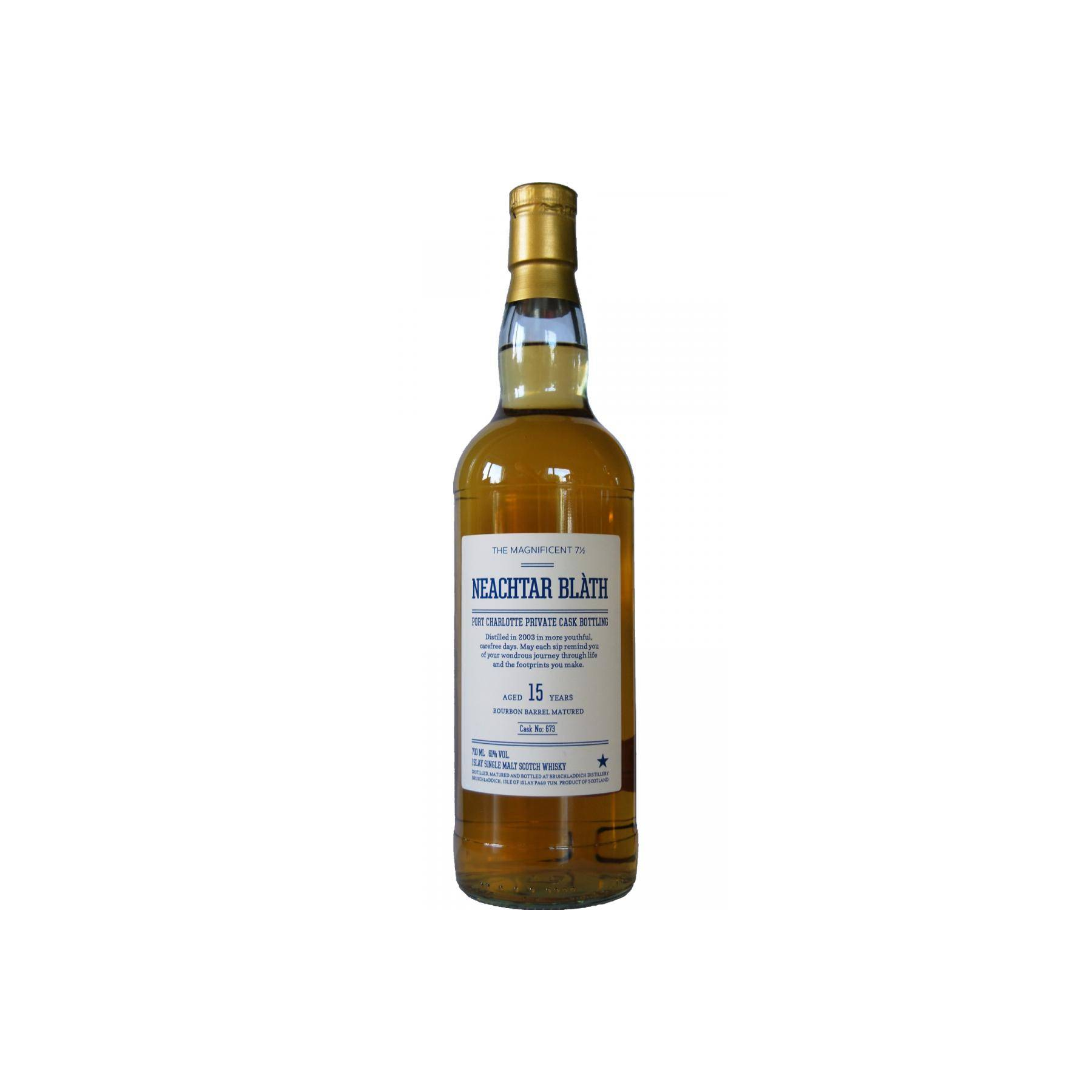 Port Charlotte 2003 15 Years Single Malt Whisky