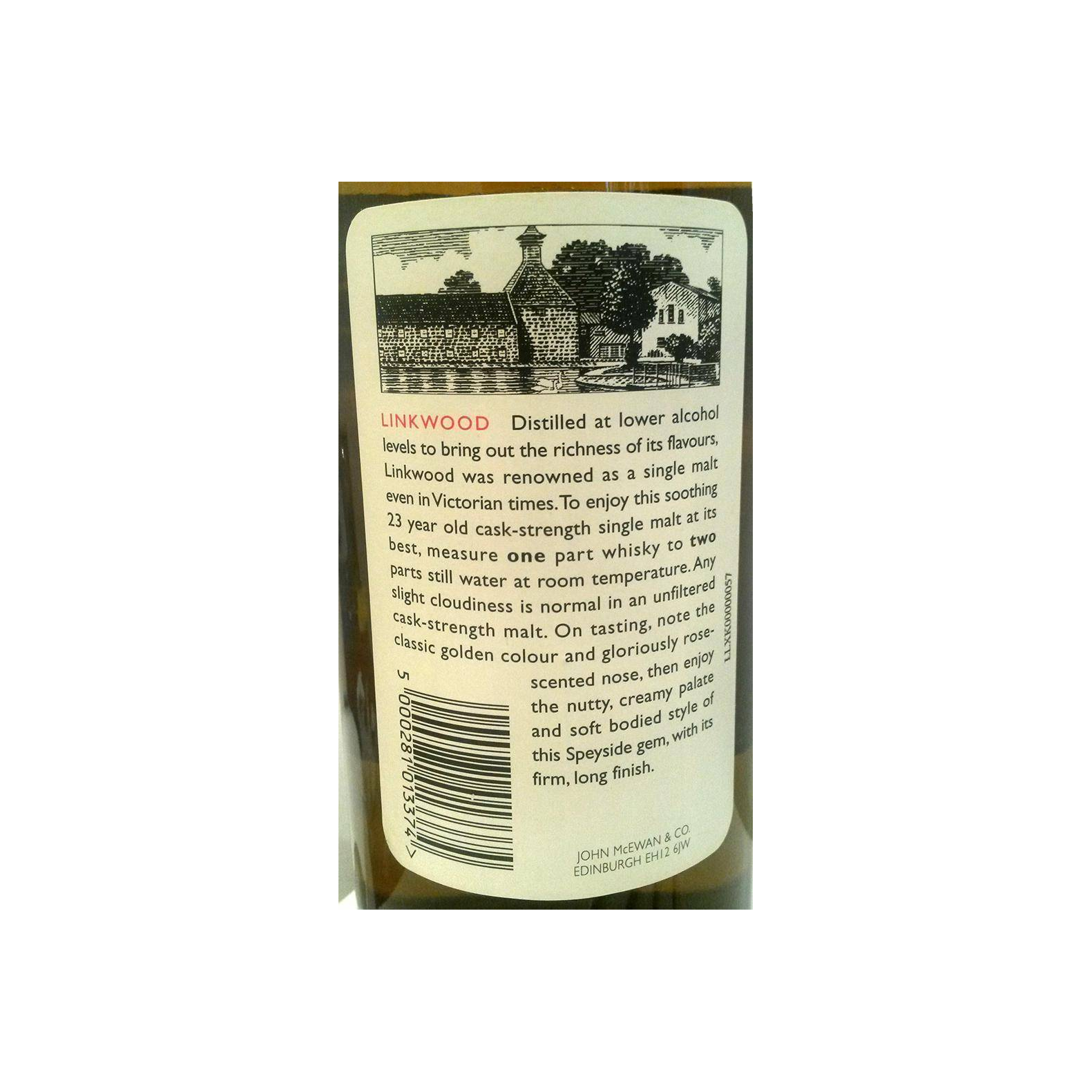 Linkwood 1974 23 Years Single Malt Whisky 2