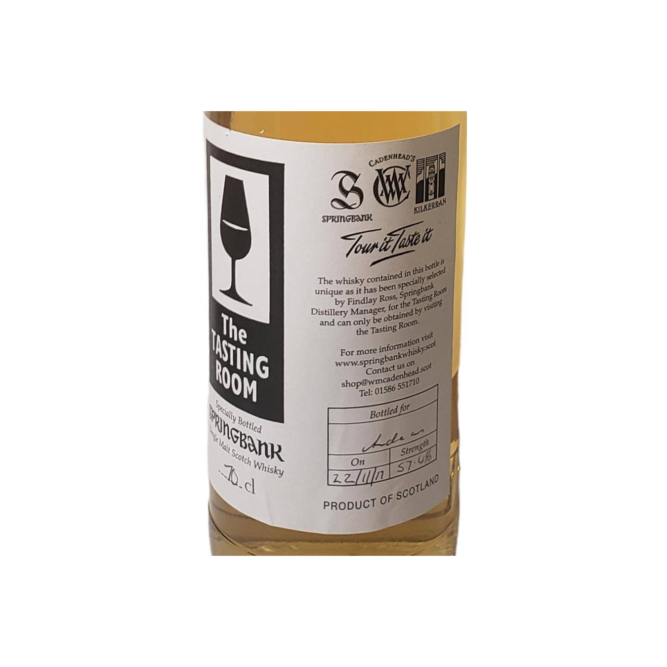 Springbank Single Malt Whisky 2