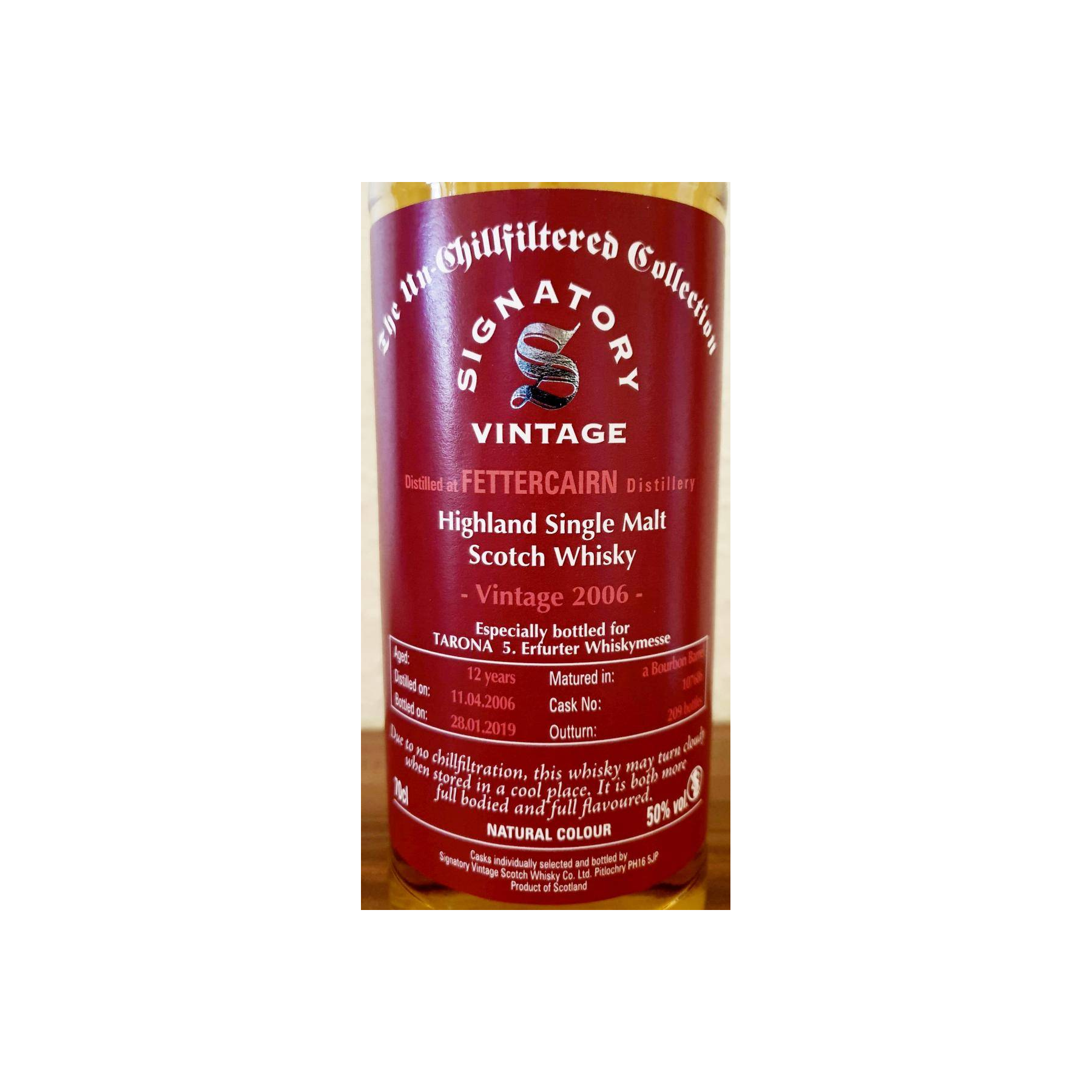 Fettercairn The Un-Chillfiltered Collection 2006 12 Years Single Malt Whisky