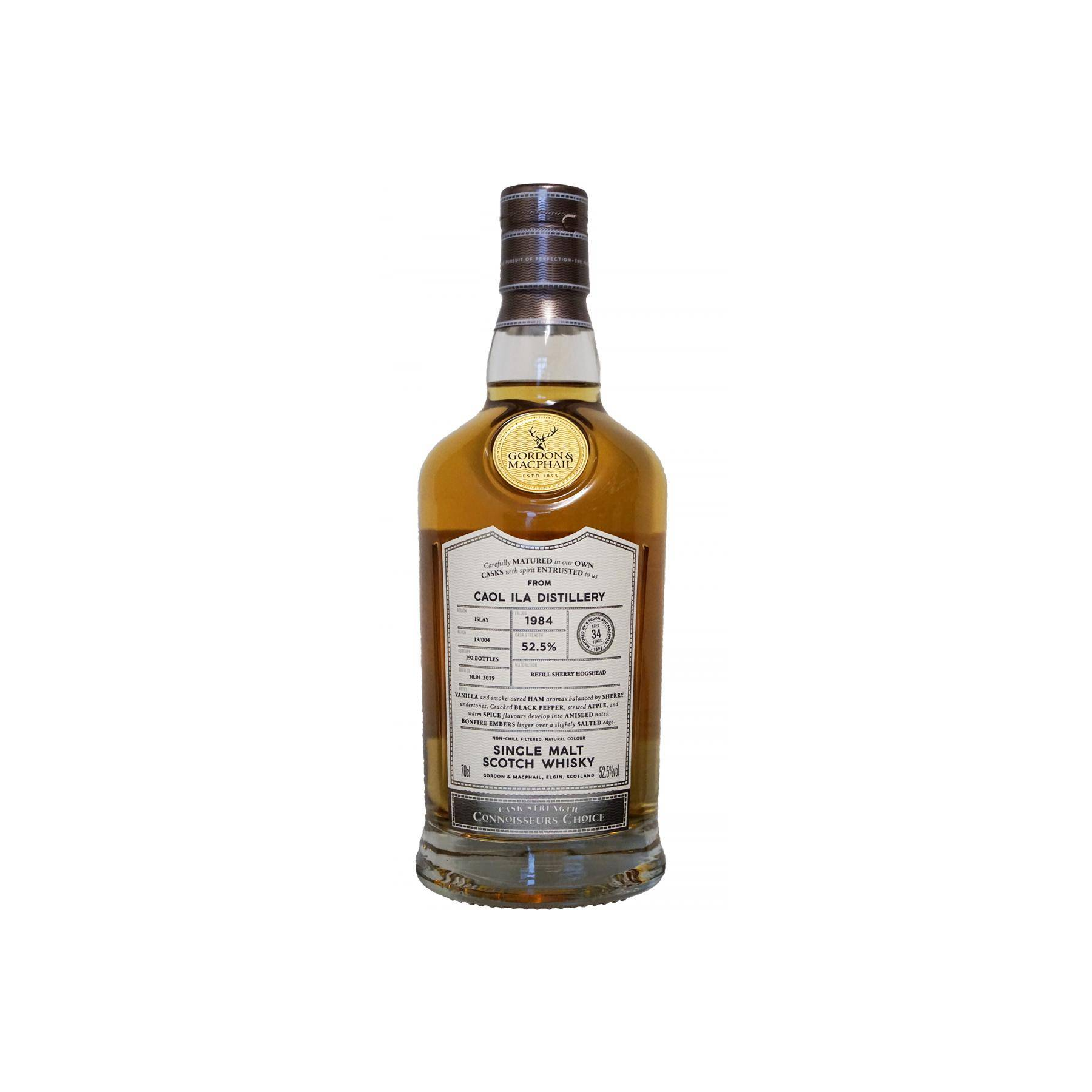 Caol Ila Connoisseurs Choice - Cask Strength 1984 34 Years Single Malt Whisky