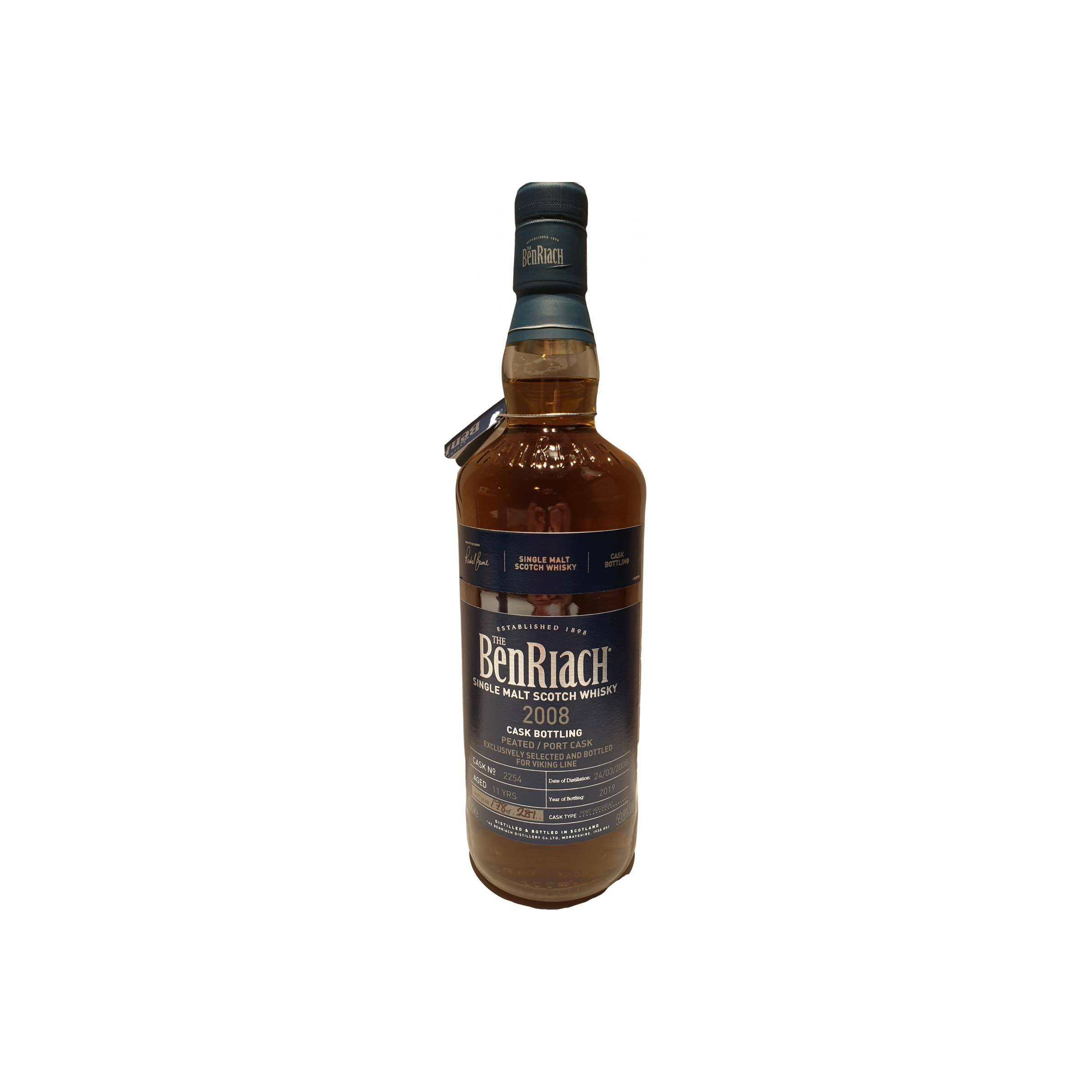 BenRiach Individual Cask Bottling 2008 11 Years Single Malt Whisky