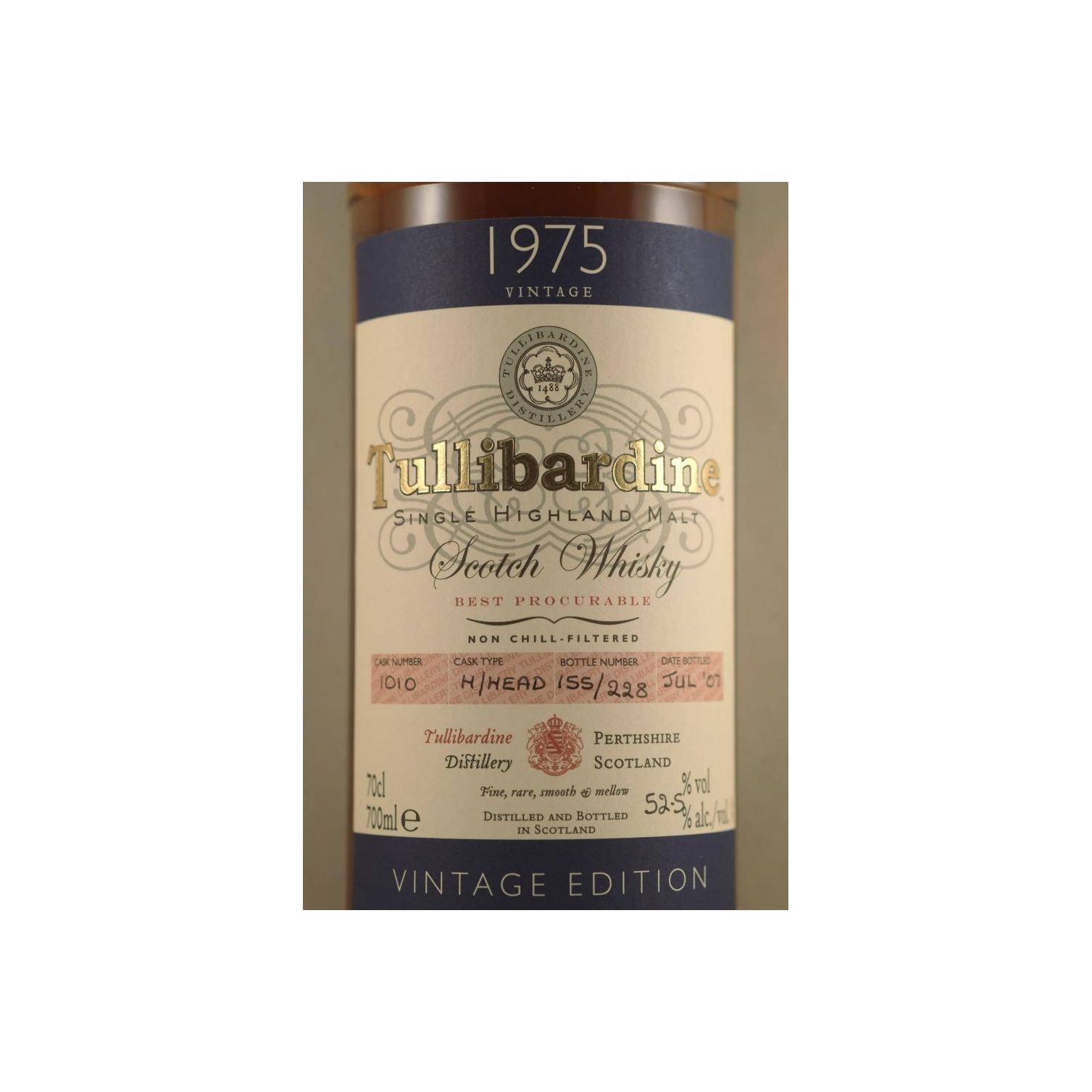 Tullibardine 1975 32 Years Single Malt Whisky 2