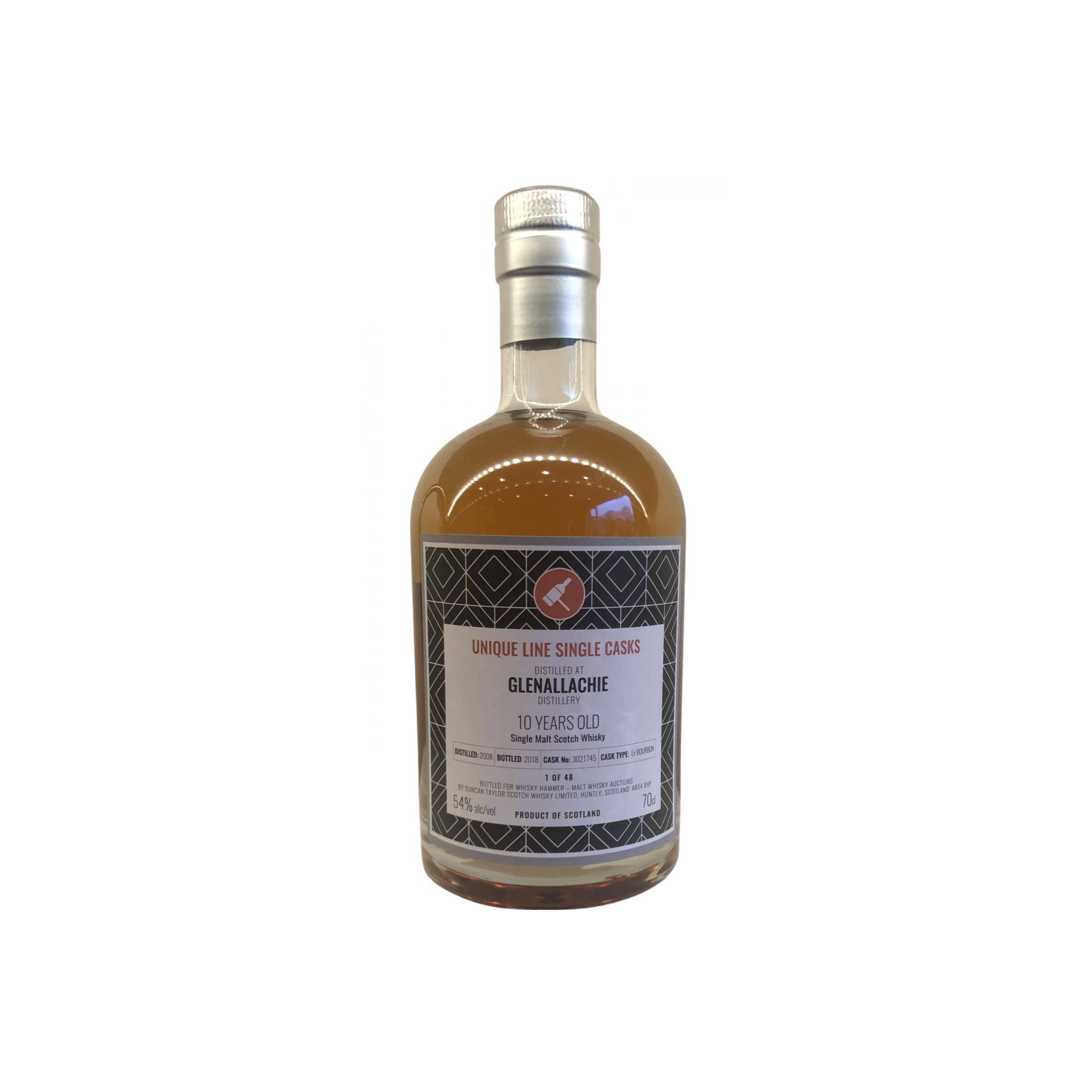 The GlenAllachie 2008 10 Years Single Malt Whisky