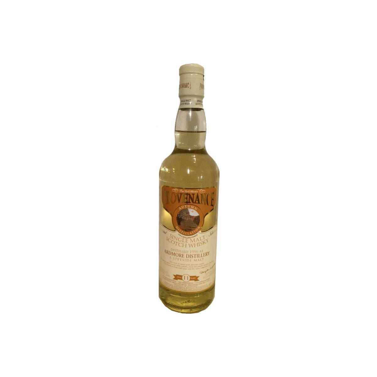 Ardmore McGibbon's Provenance 1996 11 Years Single Malt Whisky