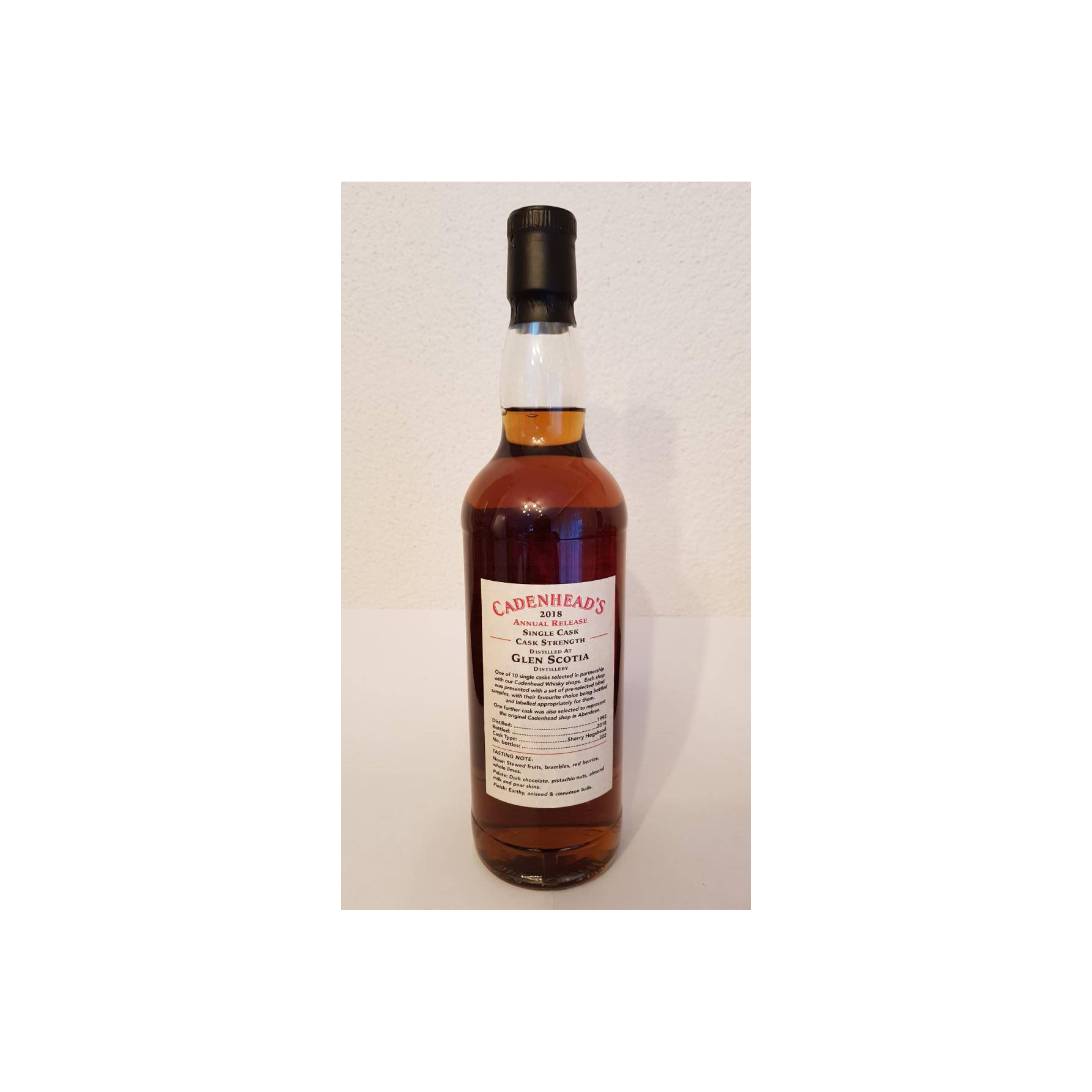 Glen Scotia 1992 26 Years Single Malt Whisky 3