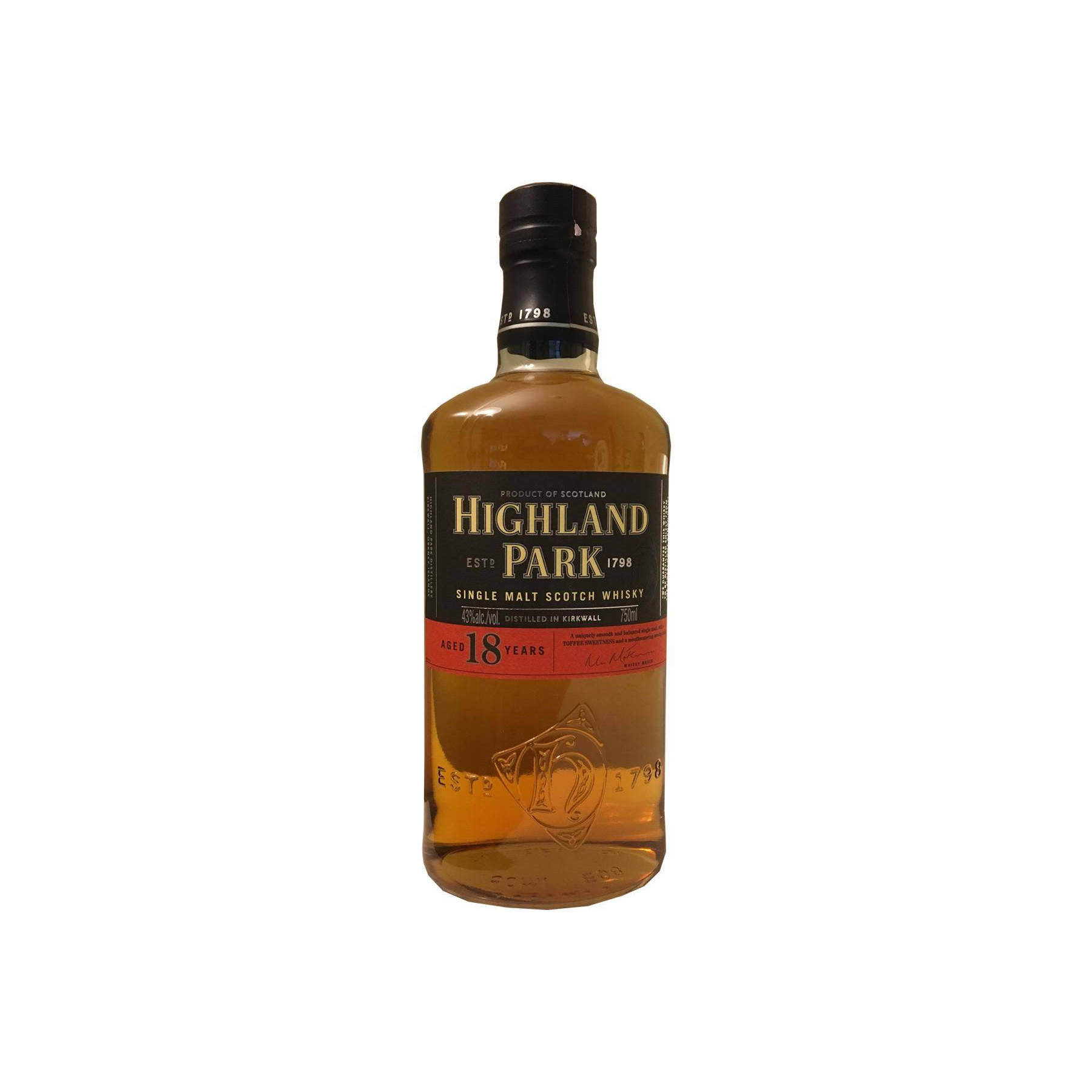 Highland Park 18 Years Single Malt Whisky