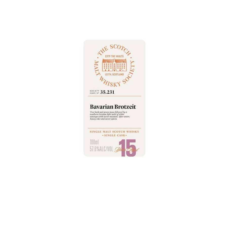 The Scotch Malt Whisky Society 15 Years Single Malt Whisky 2