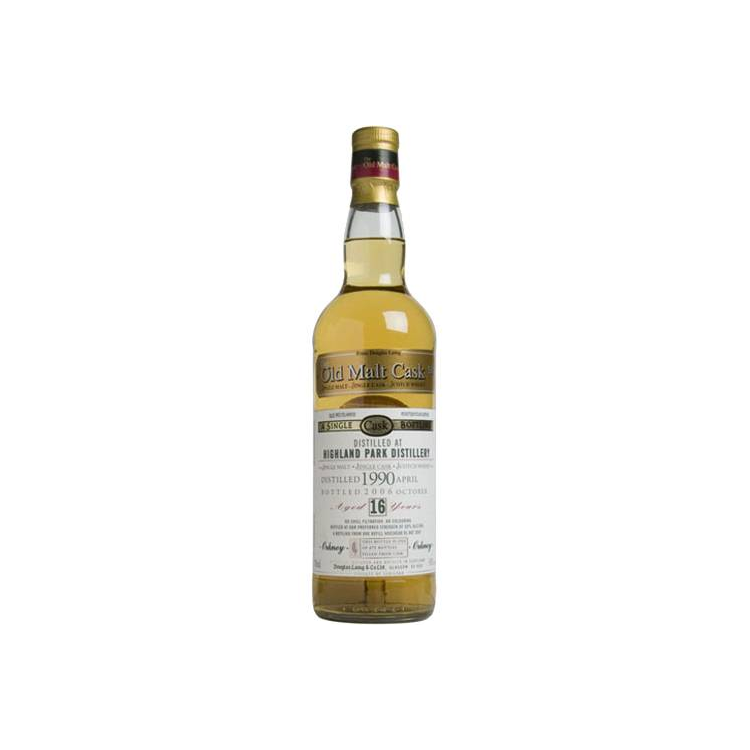 Highland Park Old Malt Cask 1990 16 Years Single Malt Whisky