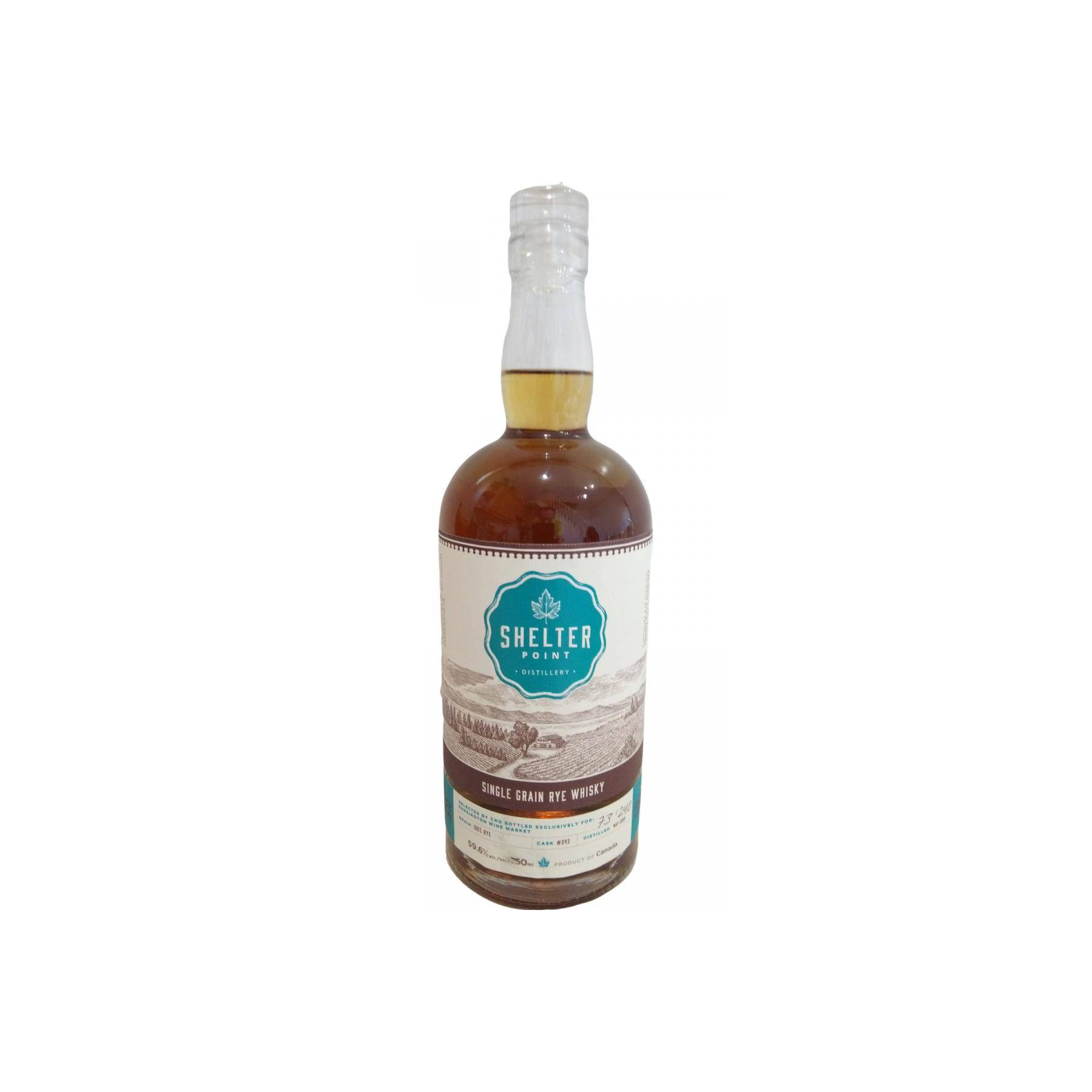 Shelter Point Single Grain Rye Whisky