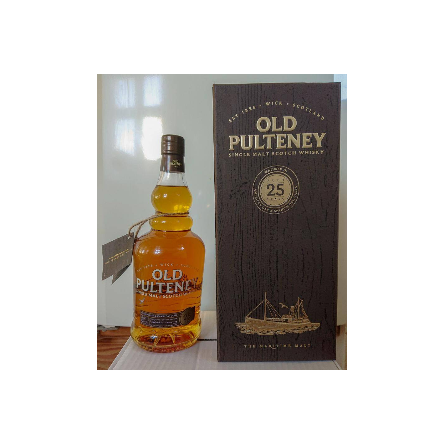 Old Pulteney 25 Years Single Malt Whisky 2