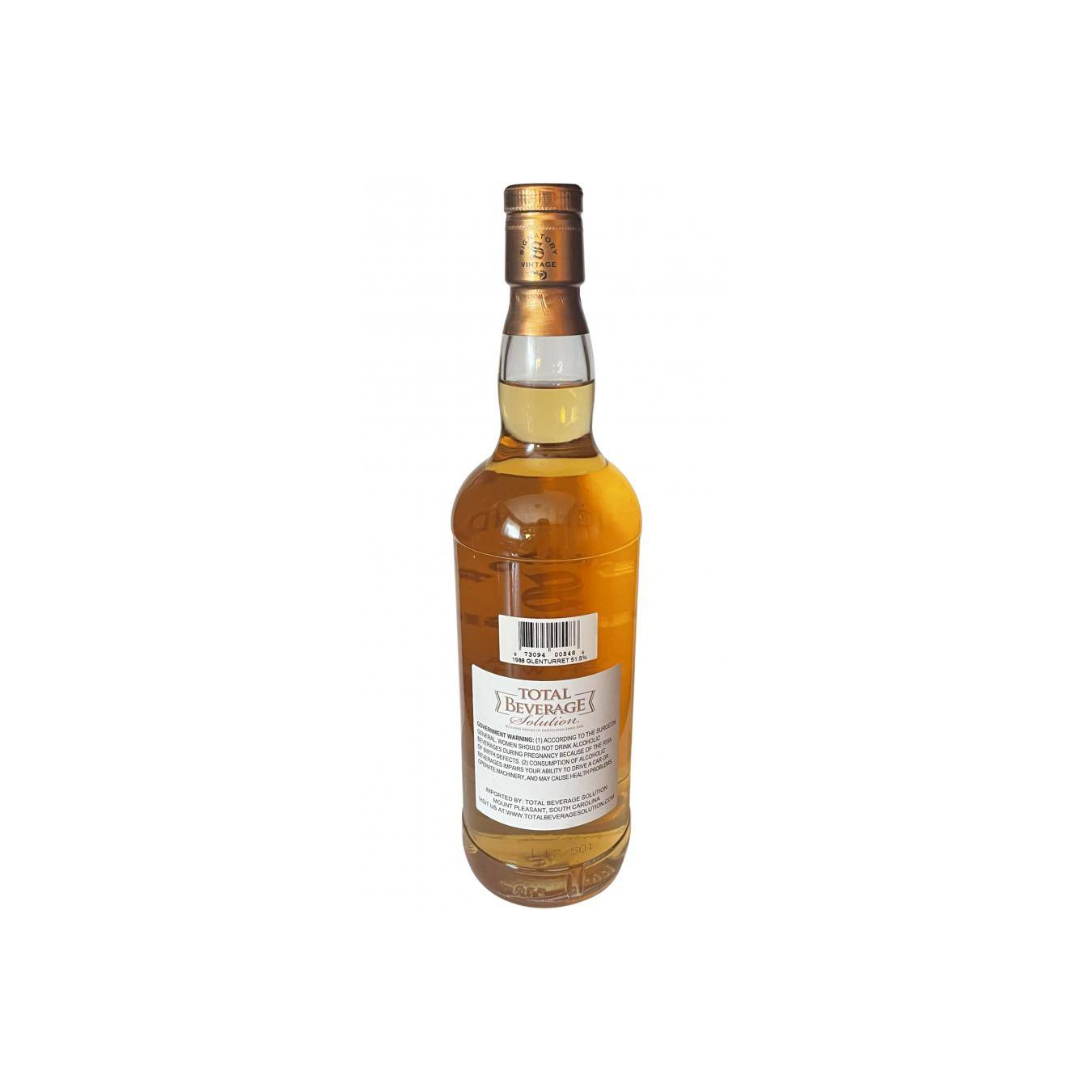The Glenturret 1988 29 Years Single Malt Whisky 2