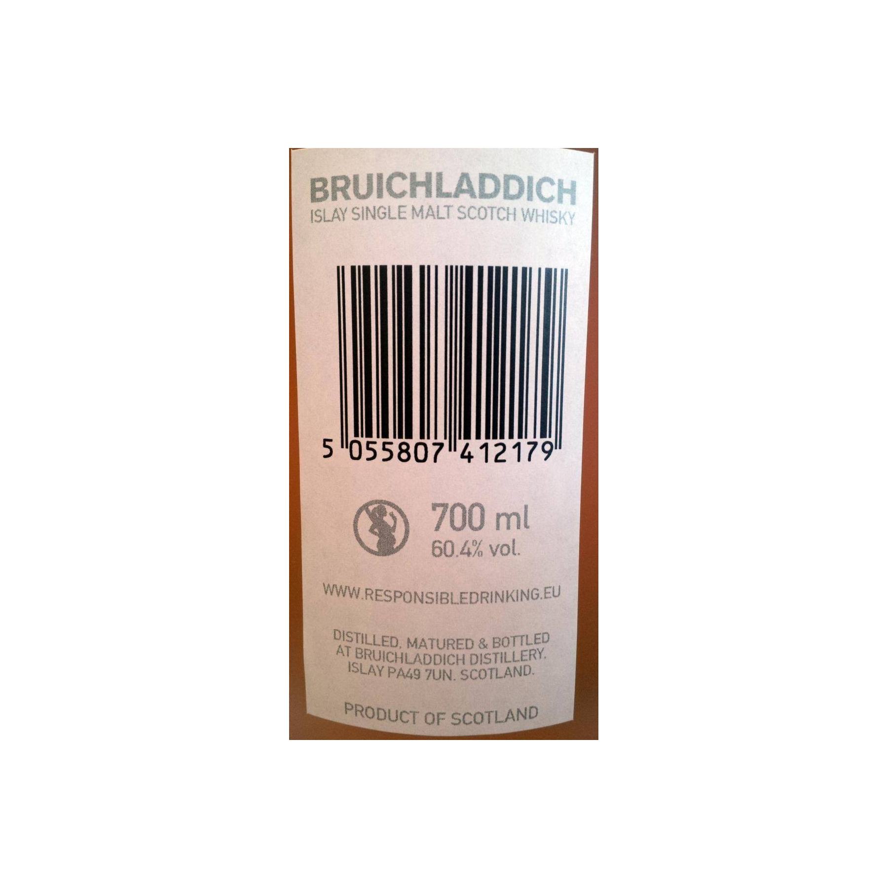 Bruichladdich 2007 11 Years Single Malt Whisky