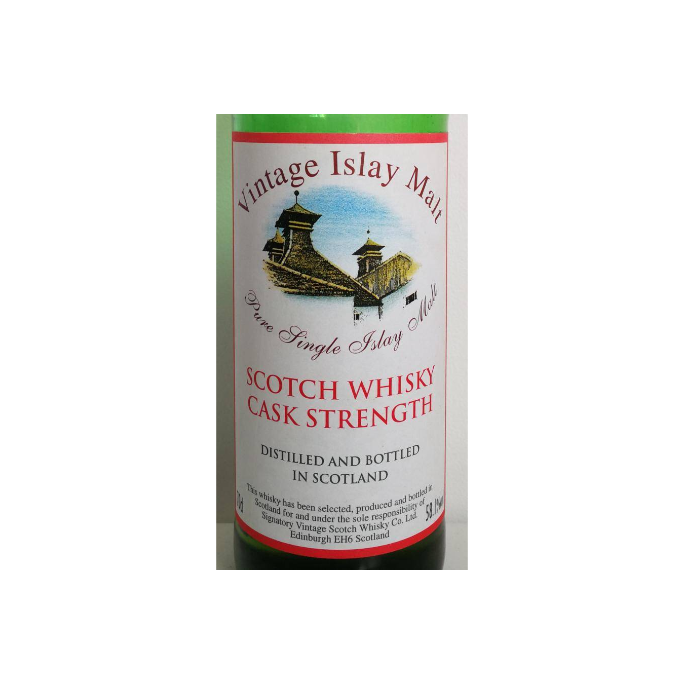 Signatory Vintage Cask Strength Collection Single Malt Whisky