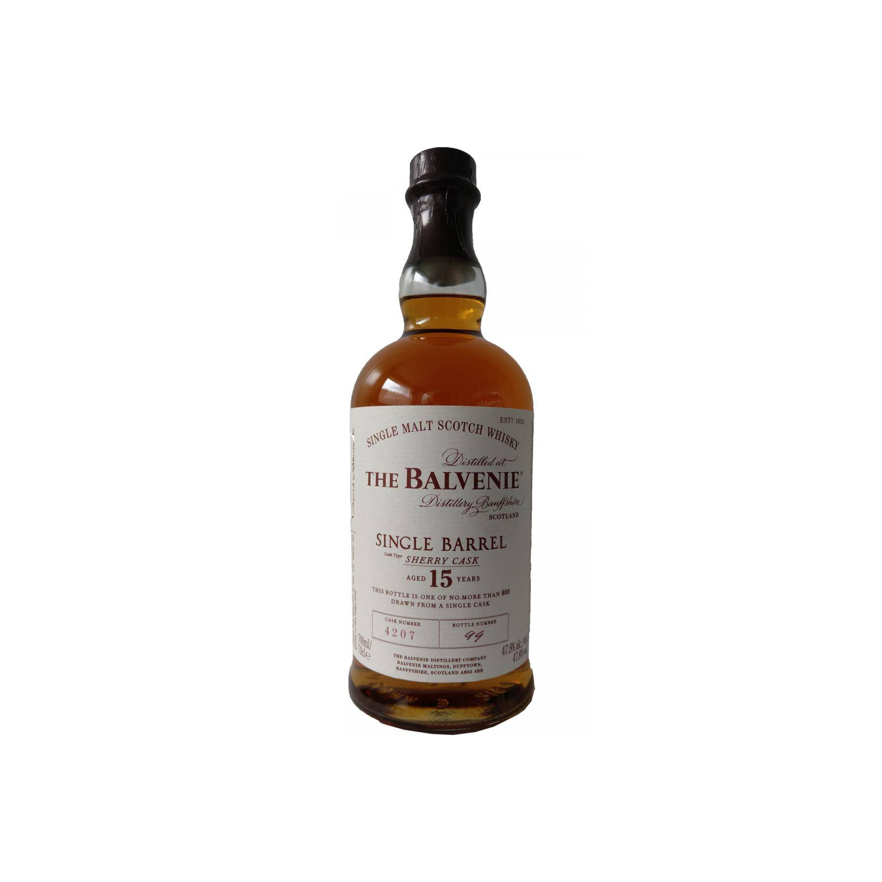 The Balvenie 15 Years Single Malt Whisky