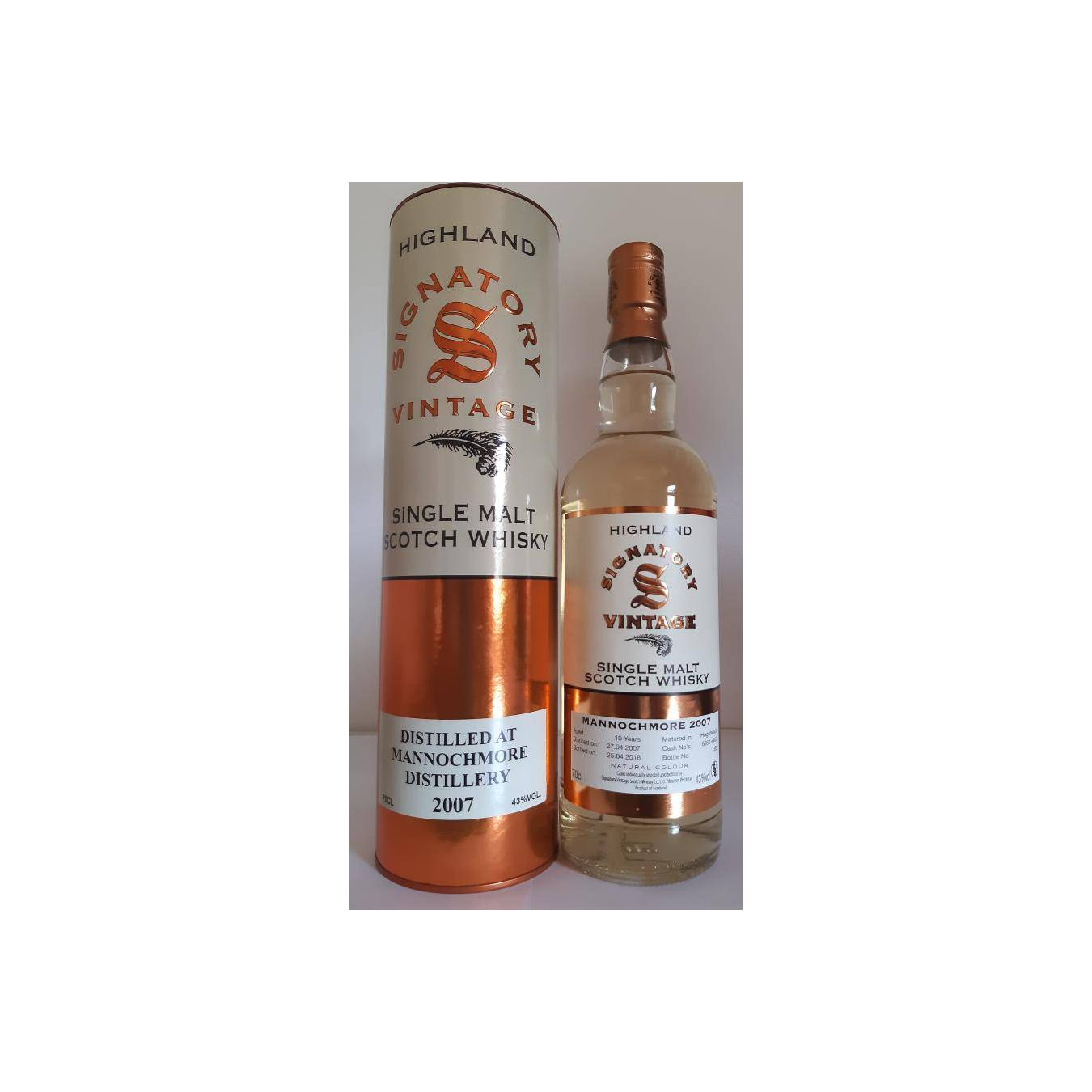 Mannochmore Vintage Collection 2007 10 Years Single Malt Whisky 3