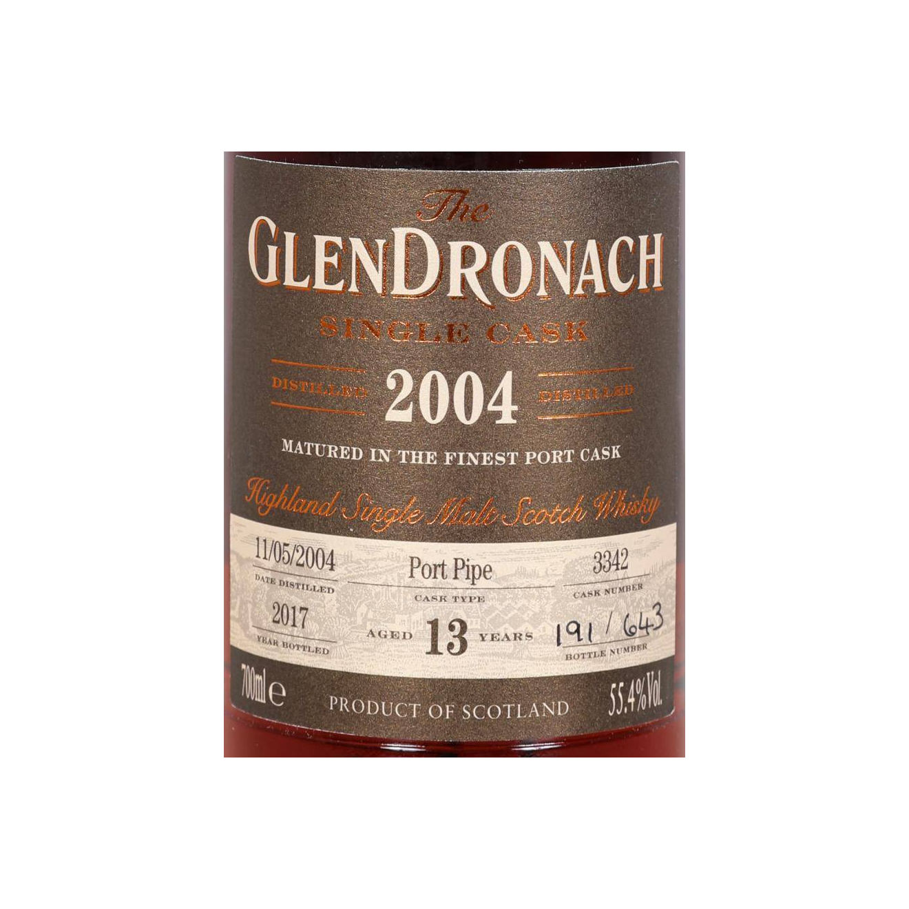 GlenDronach 2004 13 Years Single Malt Whisky 2
