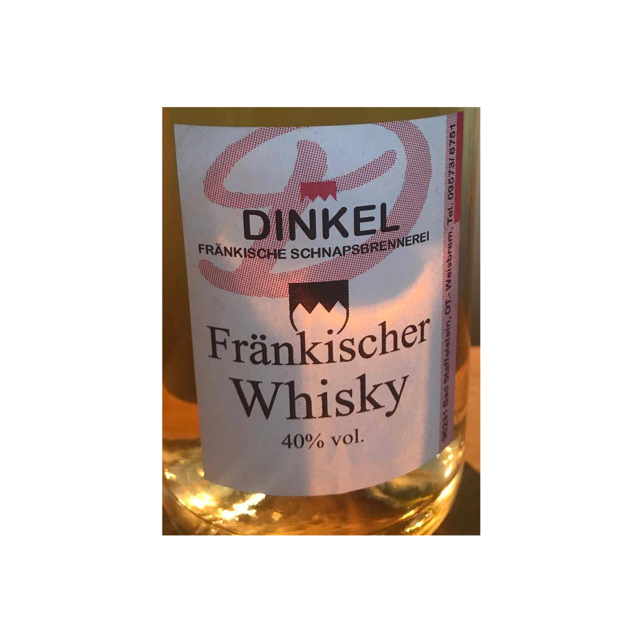 Dinkel Fränkischer Whisky 2