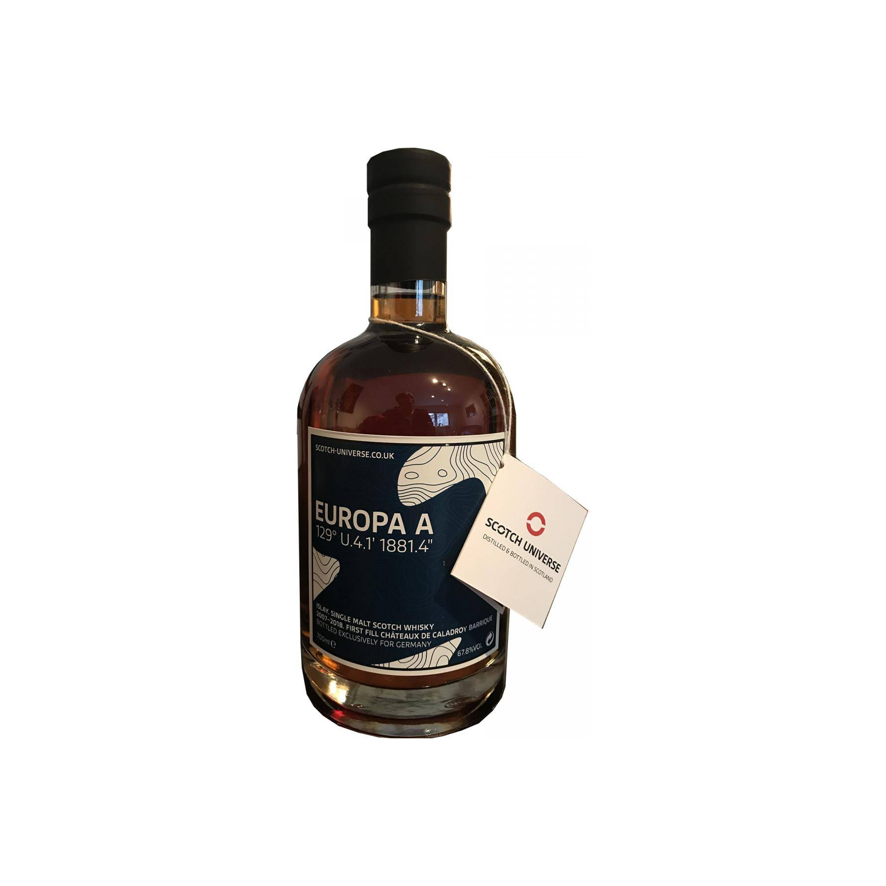 Scotch Universe Europa A - 129° U.4.1' 1881.4" 2