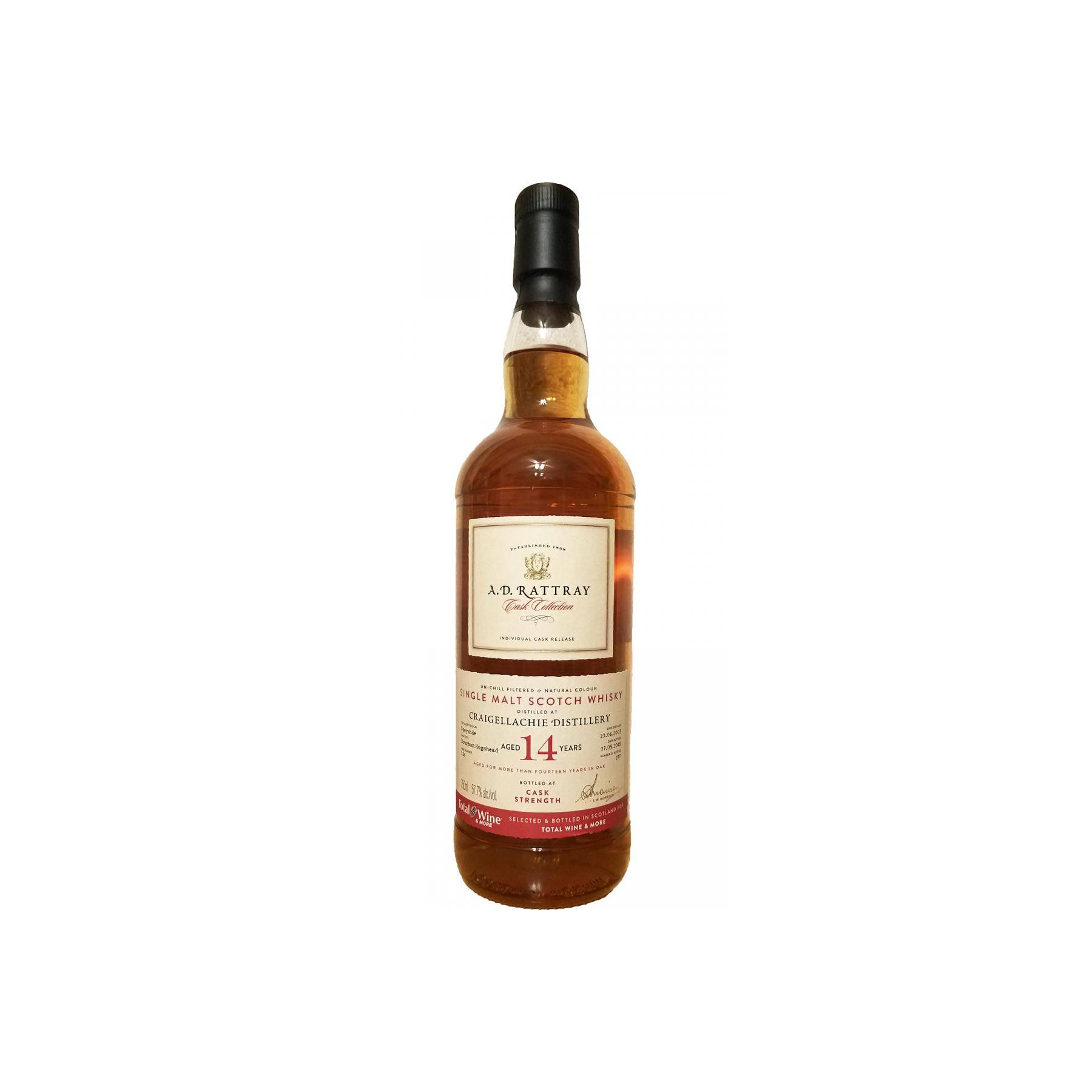 Craigellachie Individual Cask Bottling 2003 14 Years Single Malt Whisky