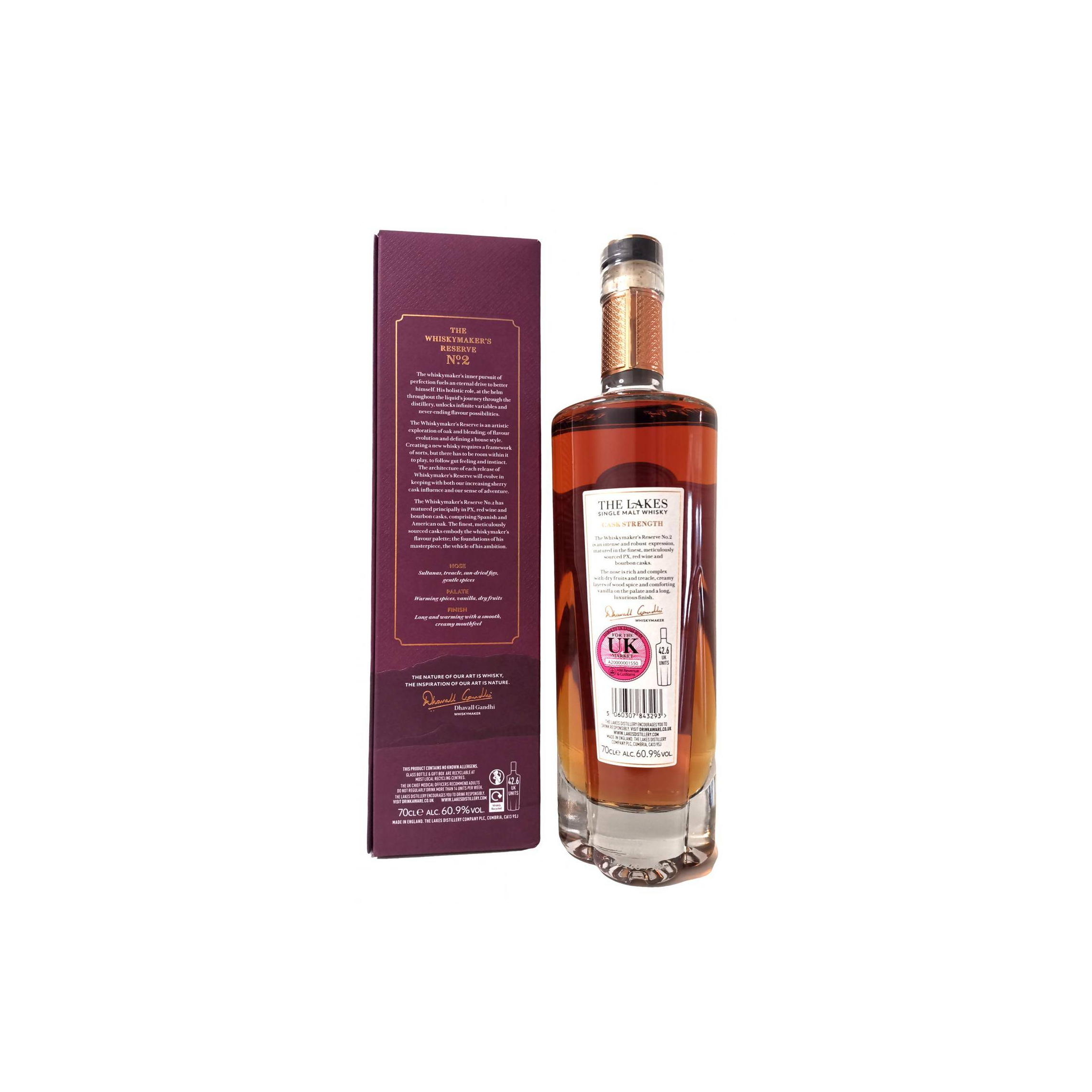 The Lakes Distillery Cask Strength Collection Single Malt Whisky 3