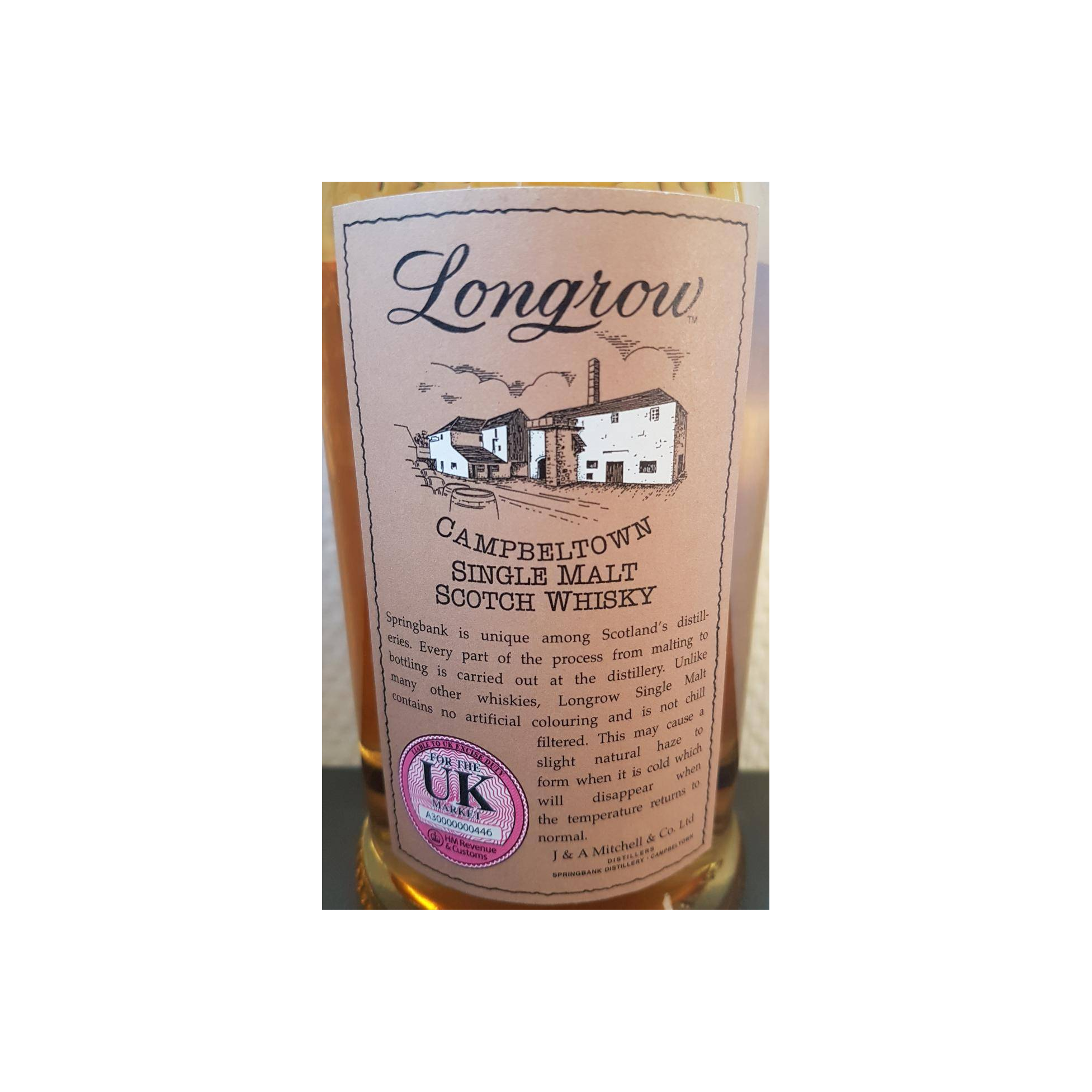 Longrow 14 Years Single Malt Whisky 2