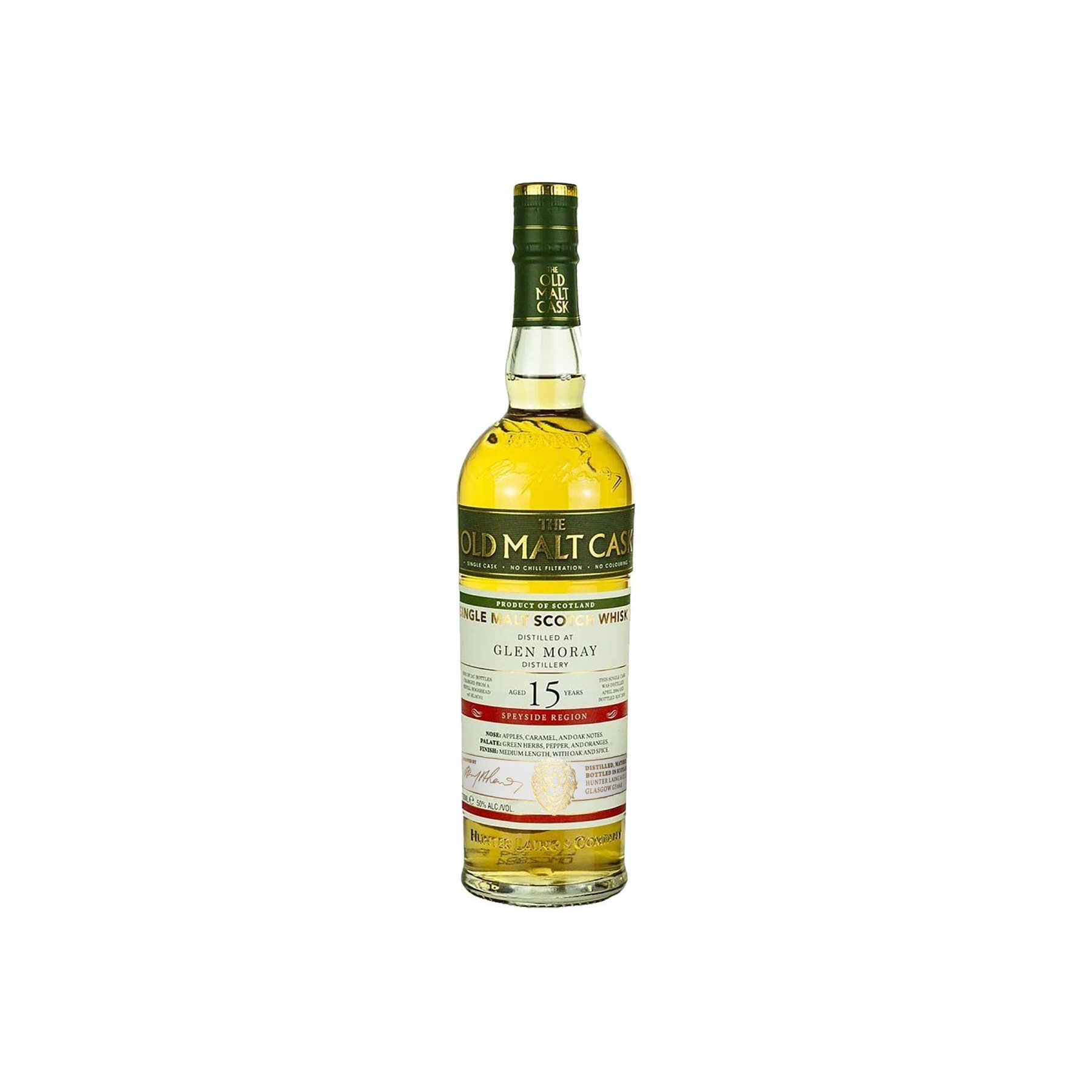 Glen Moray Old Malt Cask 2004 15 Years Single Malt Whisky