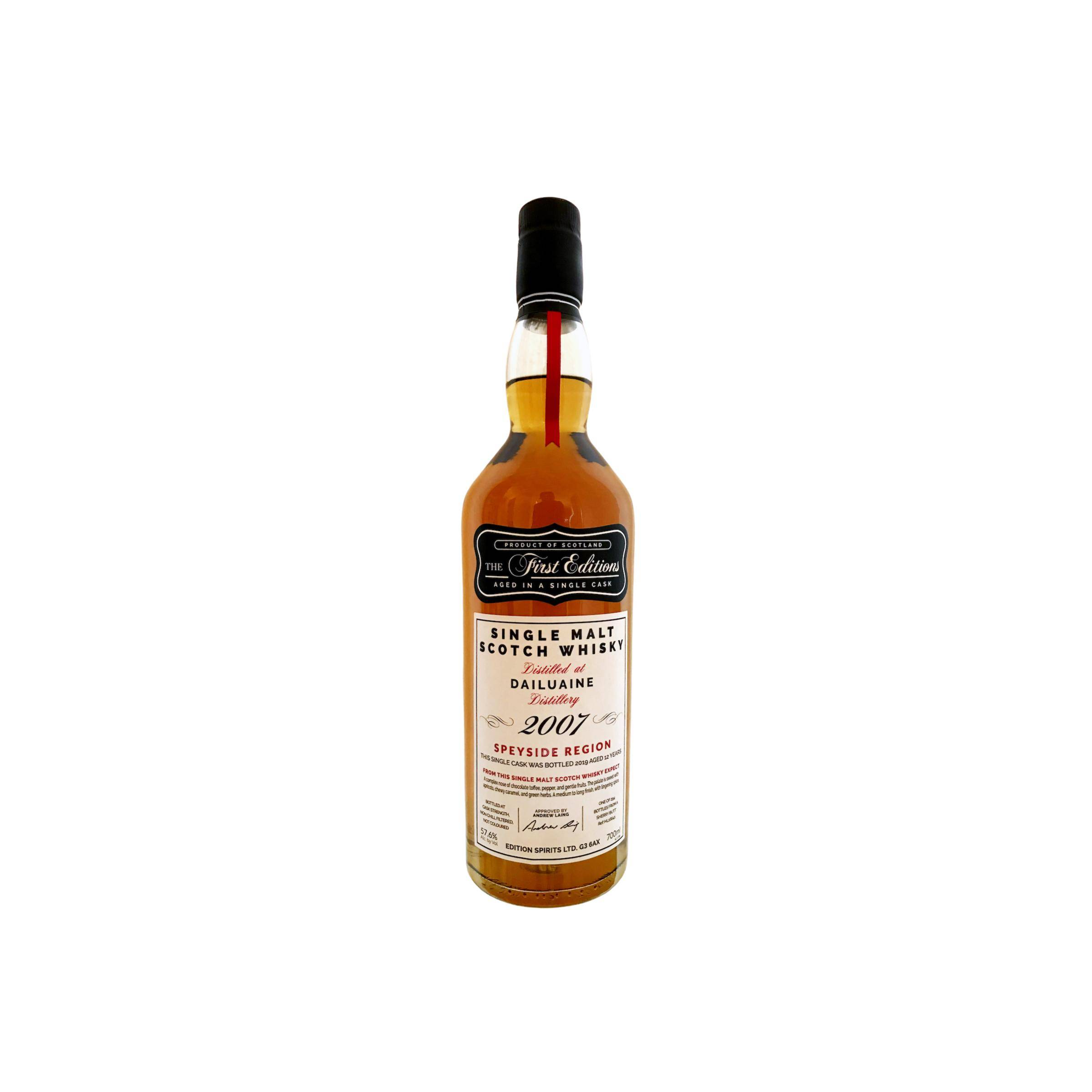 Dailuaine The First Editions 2007 12 Years Single Malt Whisky