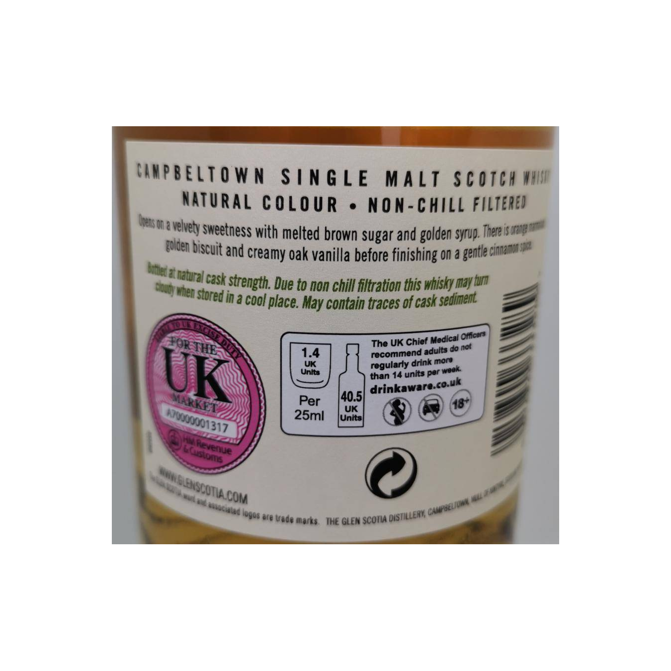 Glen Scotia 2009 10 Years Single Malt Whisky 3