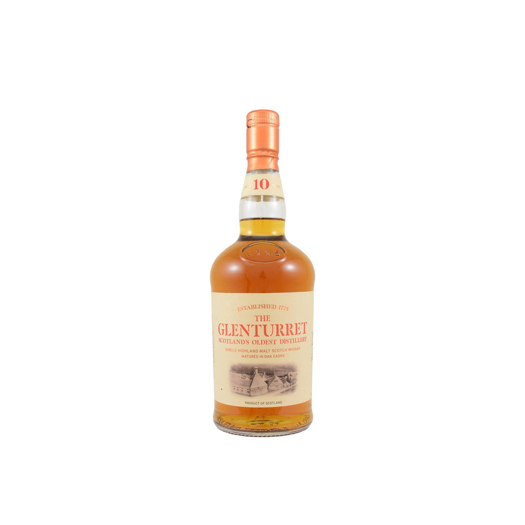 The Glenturret 10 Years Single Malt Whisky