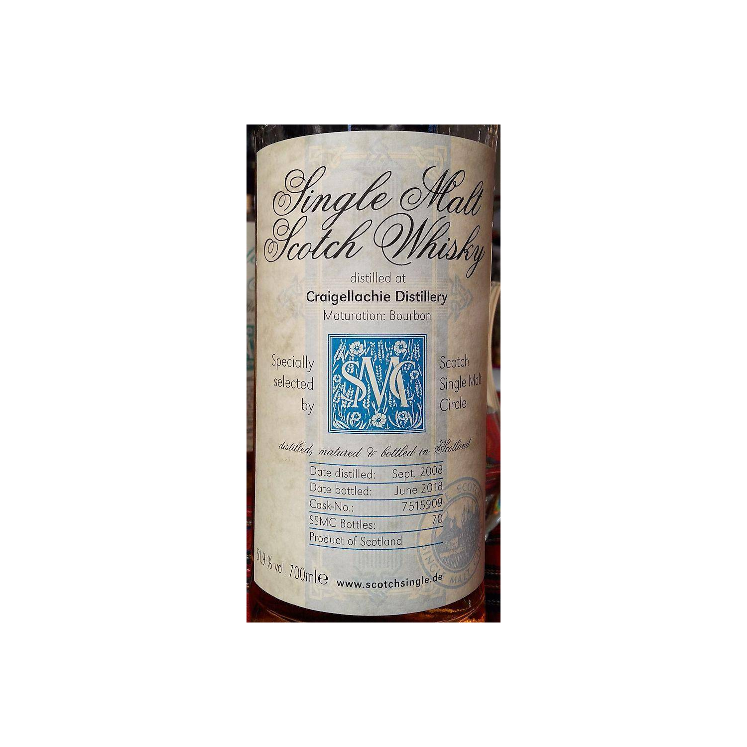 Craigellachie 2008 9 Years Single Malt Whisky 2