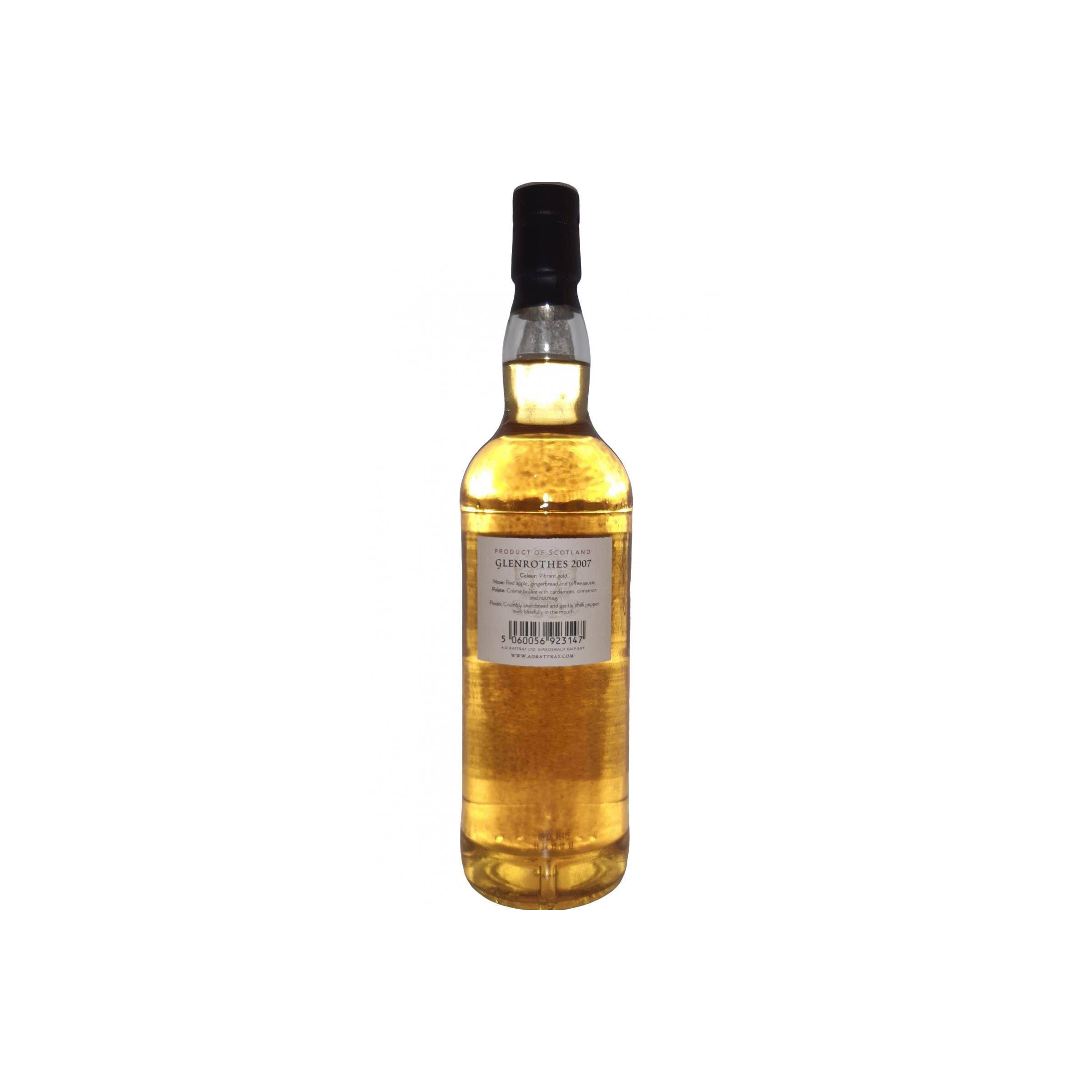 The Glenrothes Individual Cask Bottling 2007 12 Years Single Malt Whisky 2