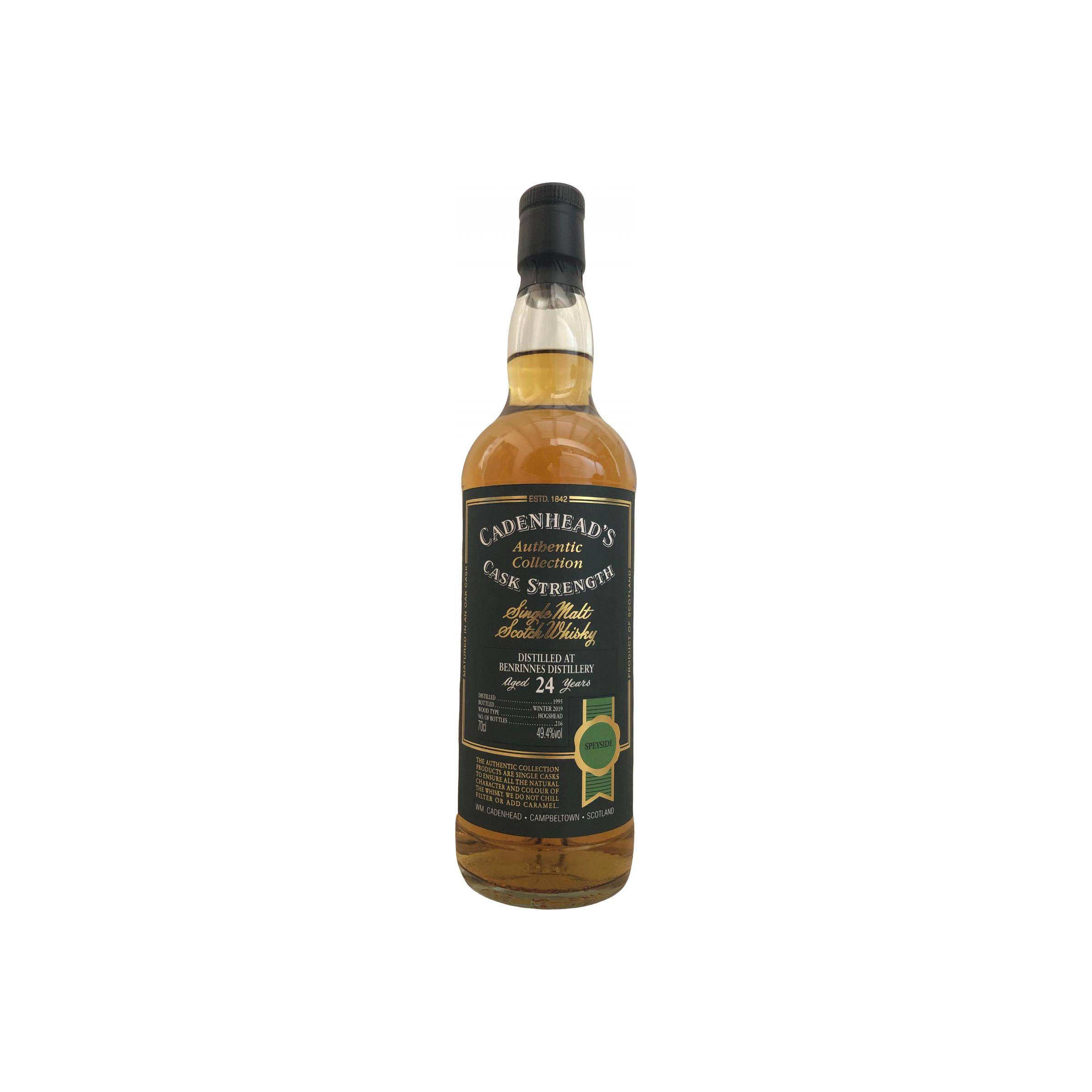 Benrinnes Authentic Collection 1995 24 Years Single Malt Whisky