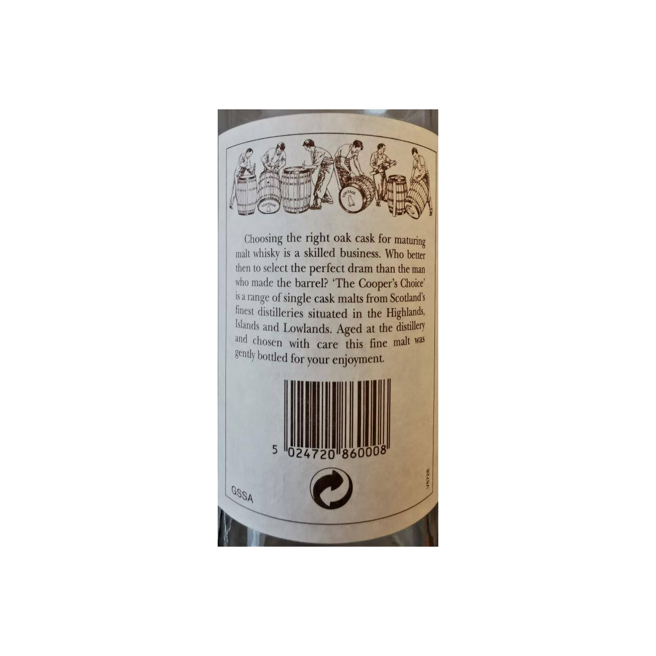 Glenglassaugh The Cooper's Choice 1976 29 Years Single Malt Whisky 3