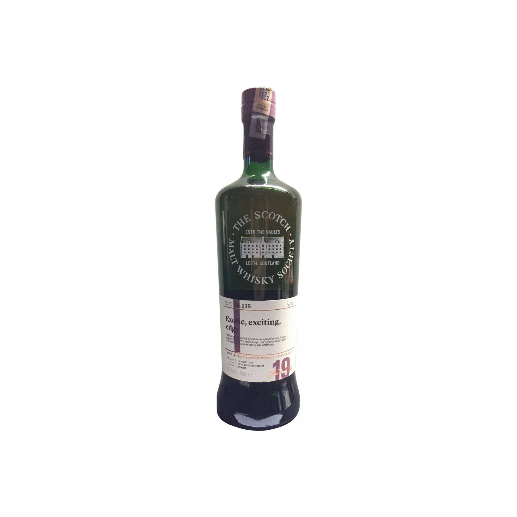 The Scotch Malt Whisky Society 1997 19 Years Single Malt Whisky