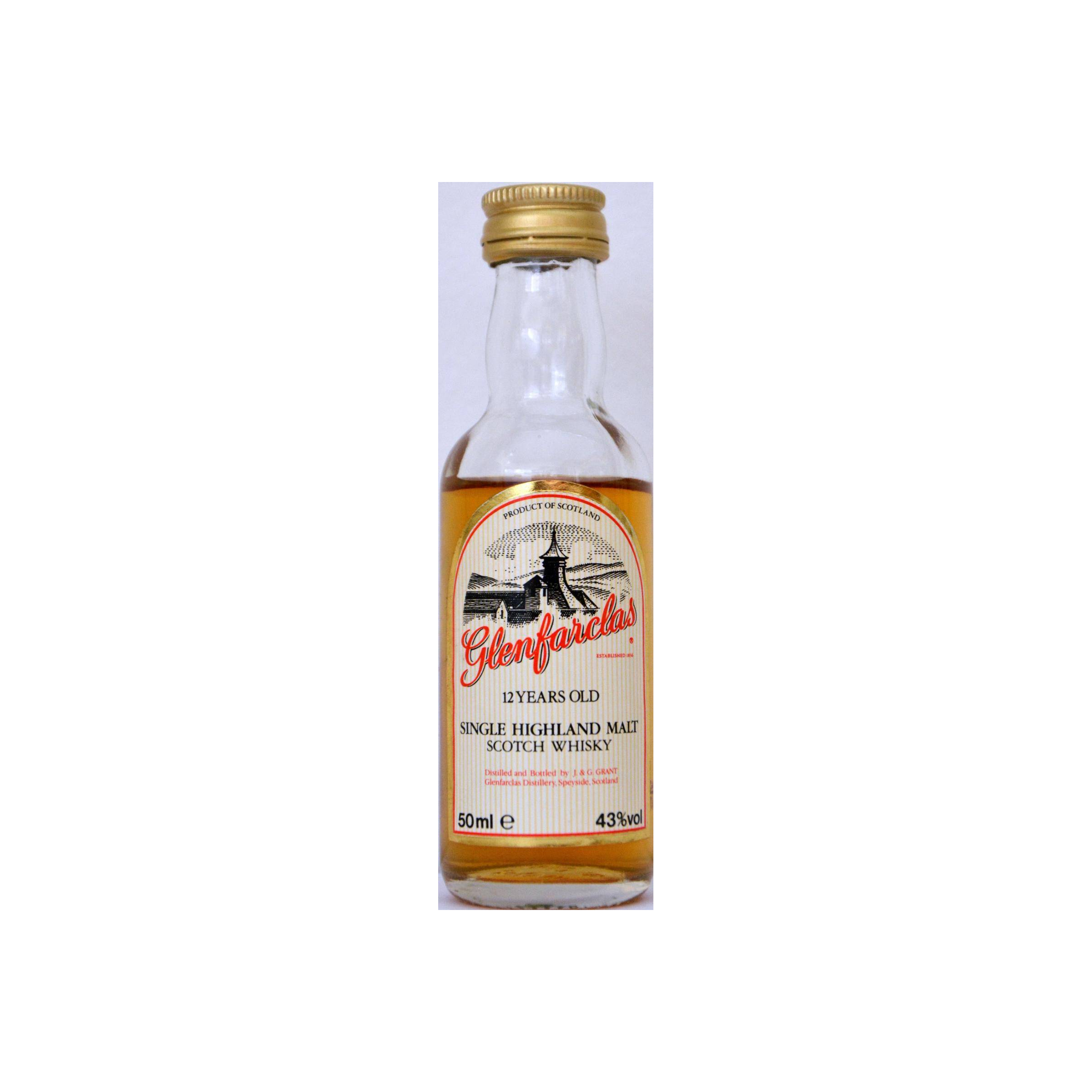 Glenfarclas Miniature 12 Years Single Malt Whisky 2