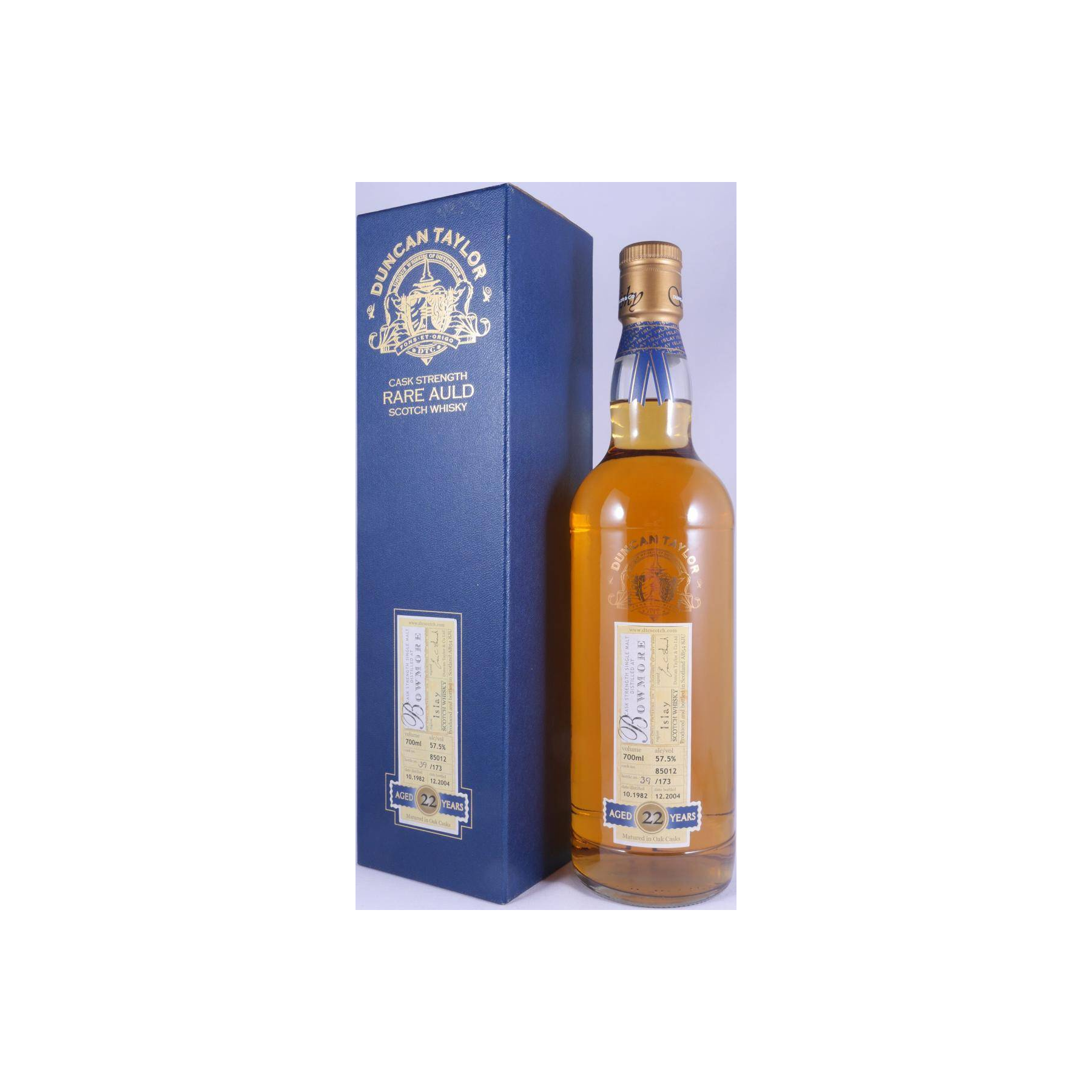 Bowmore Rare Auld 1982 22 Years Single Malt Whisky 2