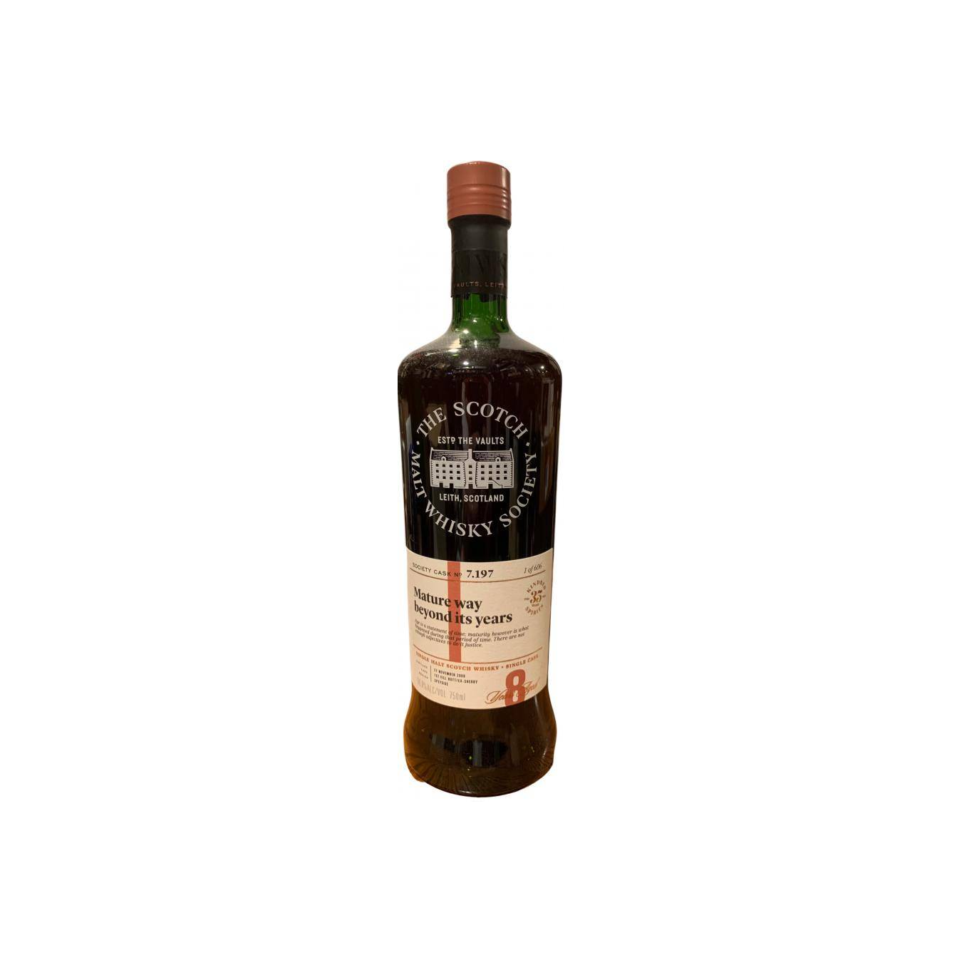 The Scotch Malt Whisky Society 2008 8 Years Single Malt Whisky